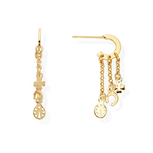 Orecchini da Donna Amen Argento AM ORLAFOG