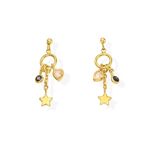 Orecchini da Donna Amen Argento AM ORPESTGN