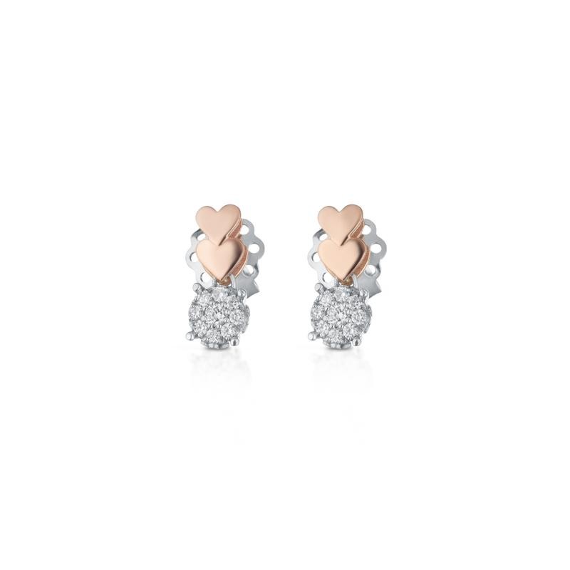 Orecchini da Donna Giannotti Oro 9kt CT 0.15 DIAM