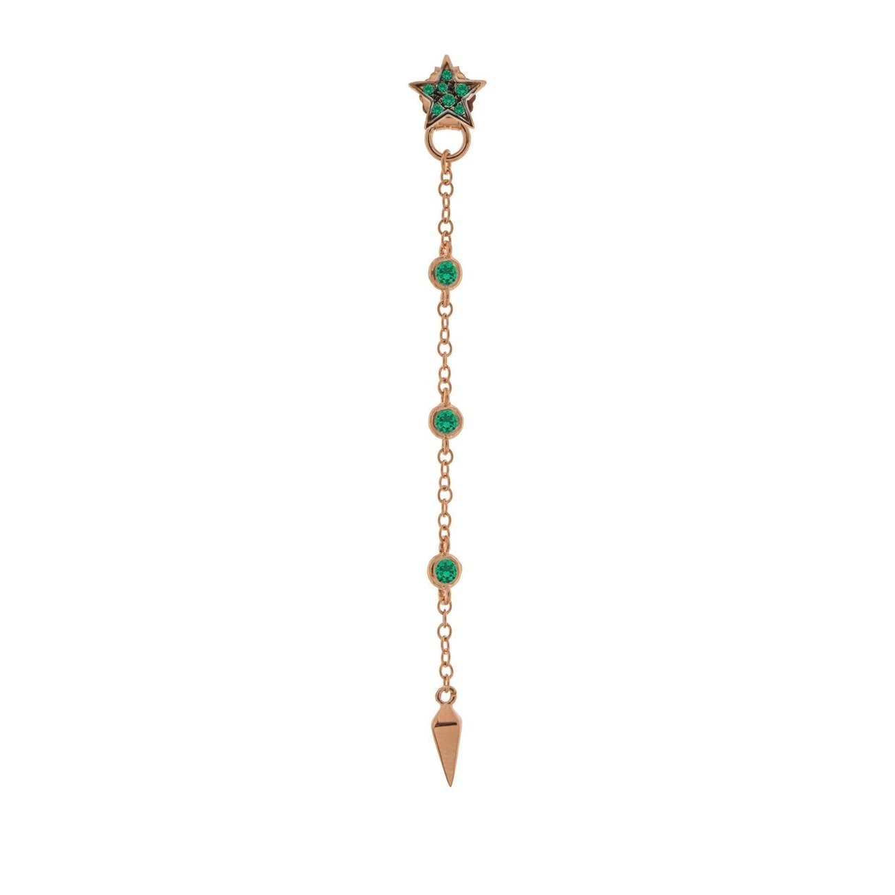 Mono - Orecchino da Donna Rue Des Mille In Argento RDM ORZ-CAT LAN C