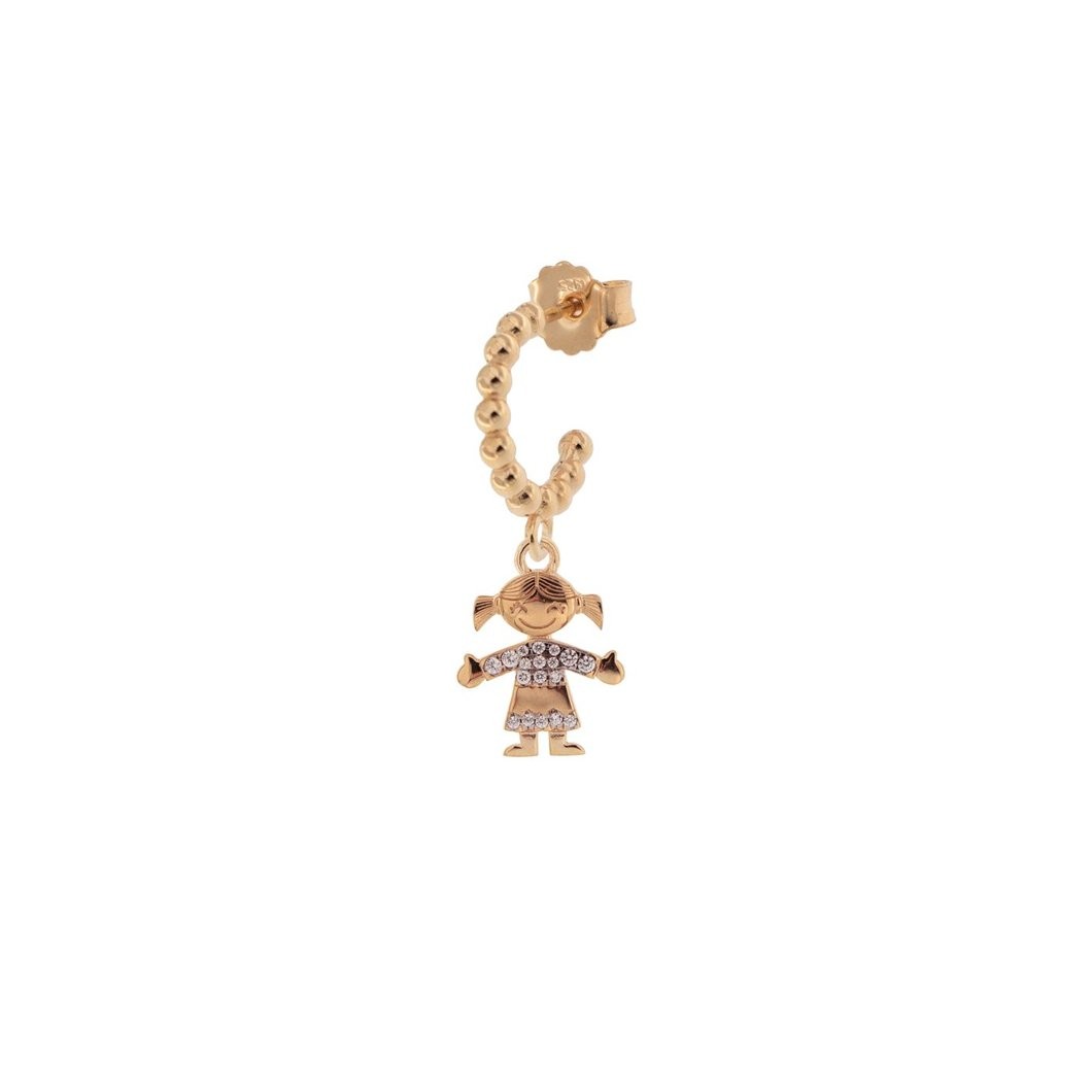 Mono - Orecchino da Bimba Rue Des Mille In Argento RDM ORZ-007 BIMBA
