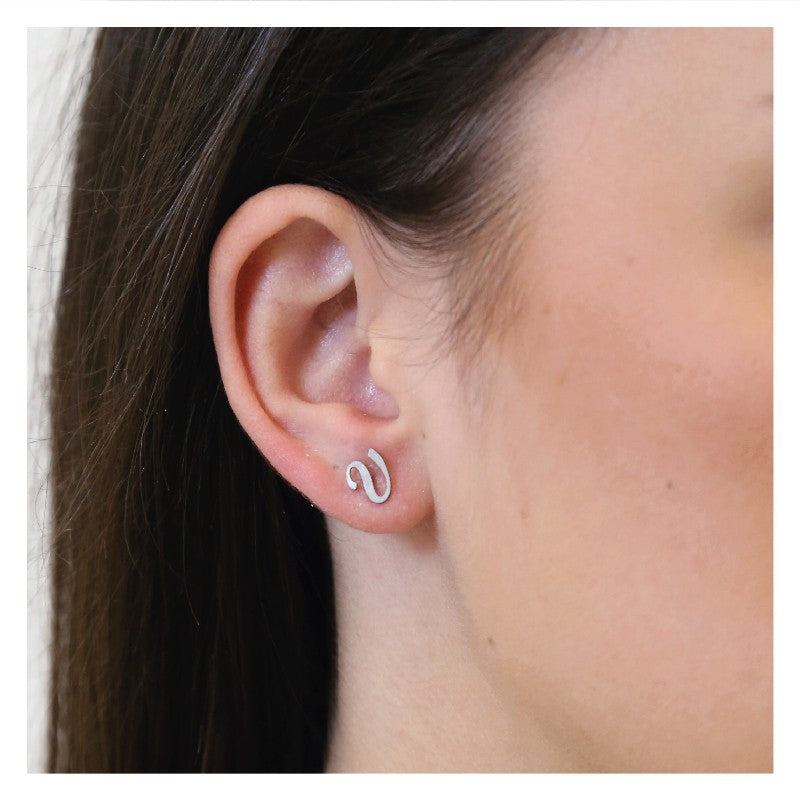Mono - Orecchino Personalizzabile in Argento TIZ ORLL 001
