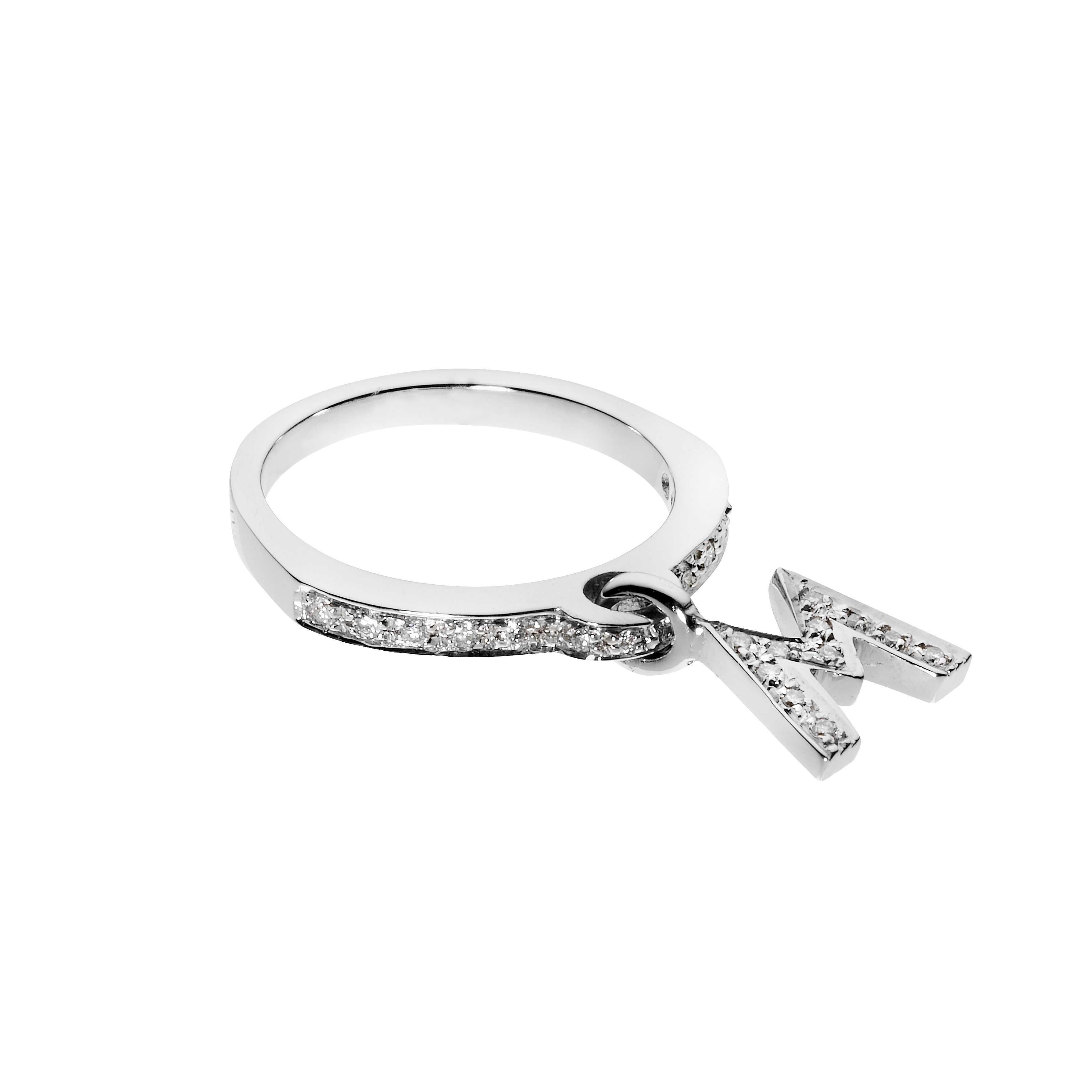 Anello da Donna Nardelli Oro Bianco Ct 0.17