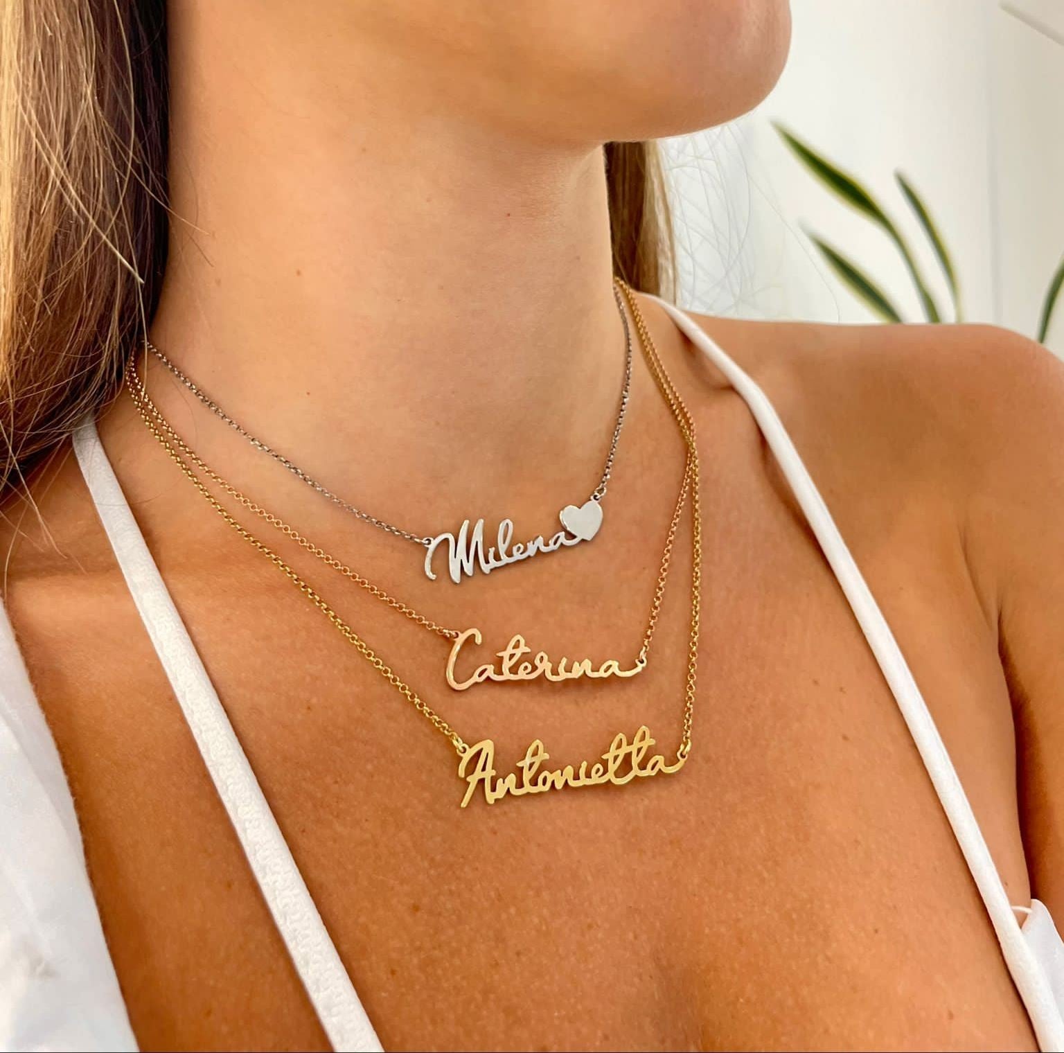Collana Personalizzabile in Argento TIZ COLL 002