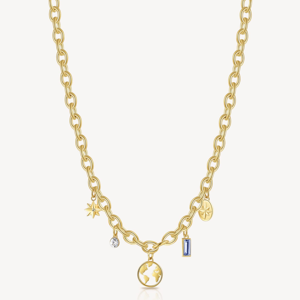 Damen-Halskette Brosway Edelstahl BROS BHKN073