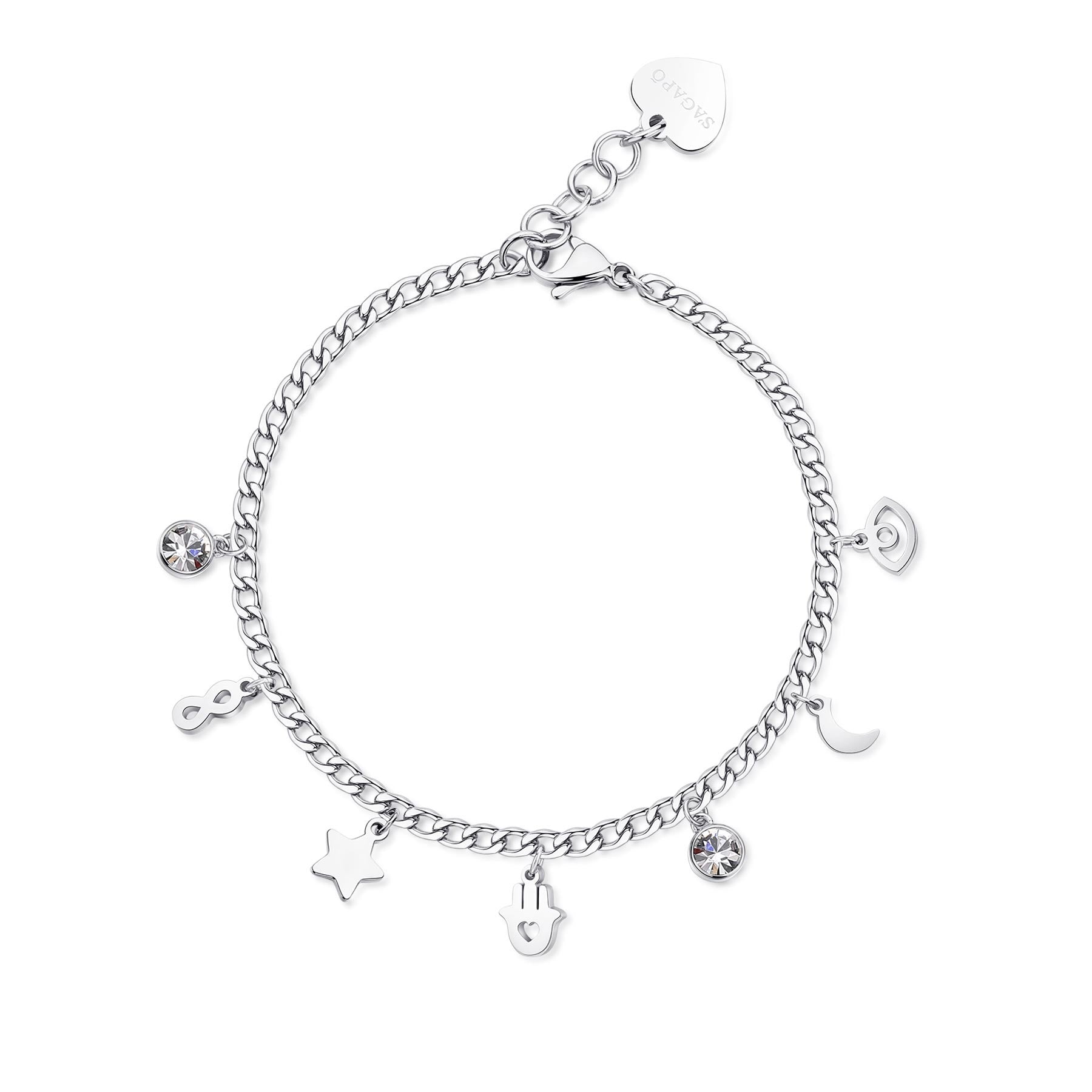 Bracciale da Donna MESSAGE in Acciaio SAG SSG12