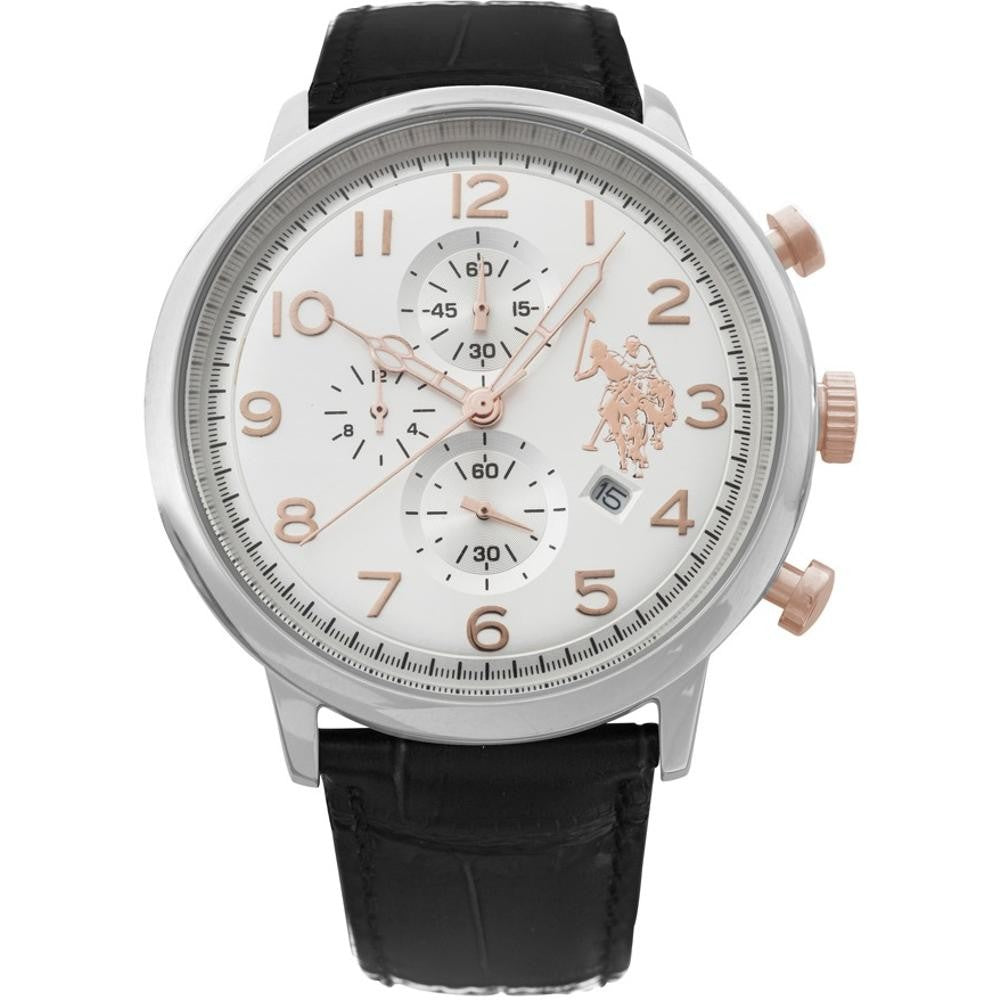 OROLOGIO CRONOGRAFO UOMO POLO PELLE POL USP4354ST