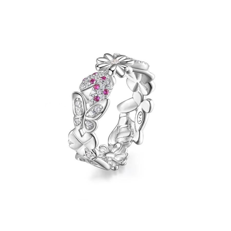 Anello da Donna Argento Rosato ROS RZGA31B
