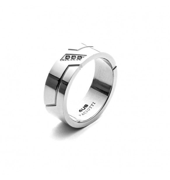 Anello Uomo In Acciaio Giannotti 4US 4UAN5667 28