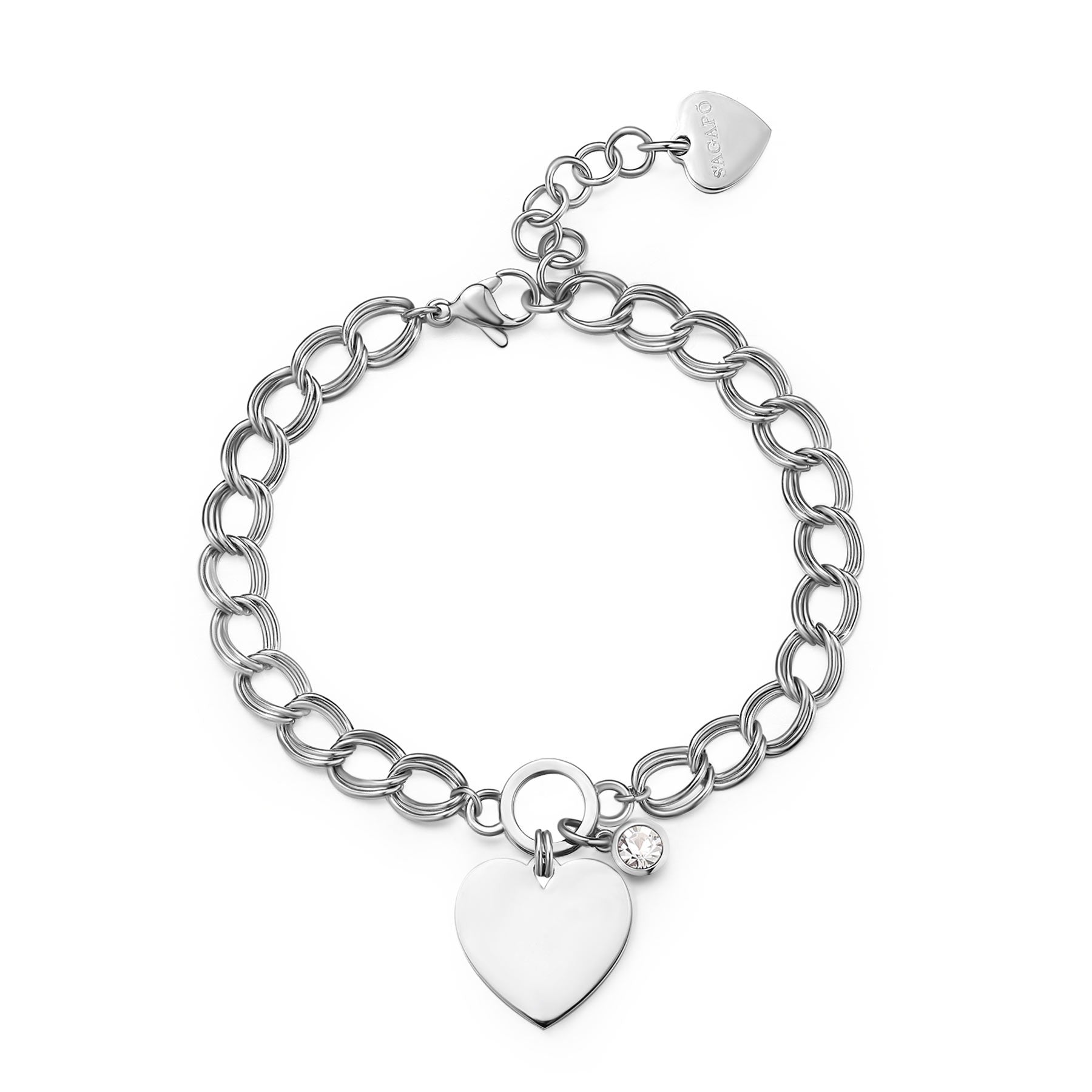 Bracciale da Donna MY LOVE in Acciaio SAG SYL21
