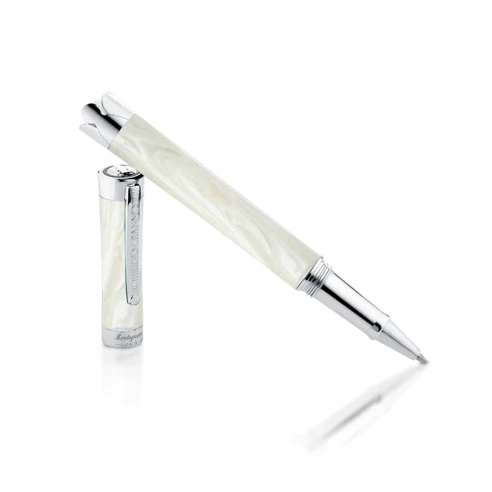 Penna Roller Bianco Scuro Montegrappa Giannotti GIA PEA04