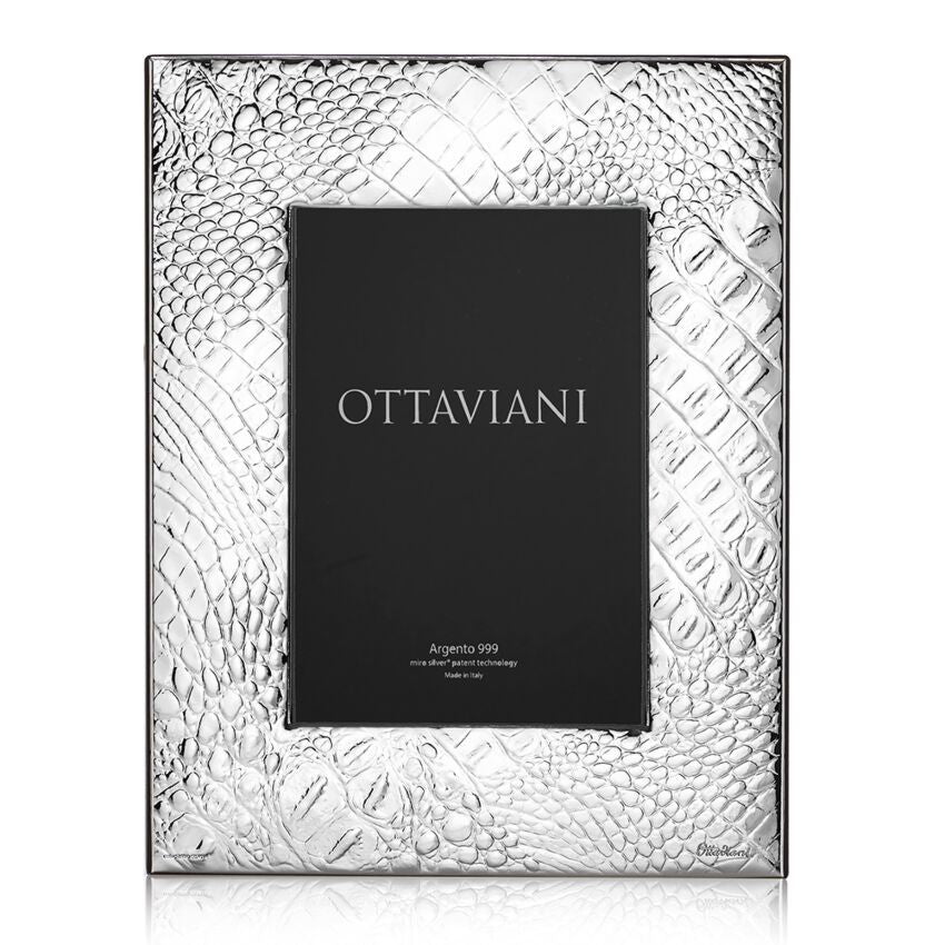 Portafoto Coccodrillo Ottaviani In Argento OTT 4003D