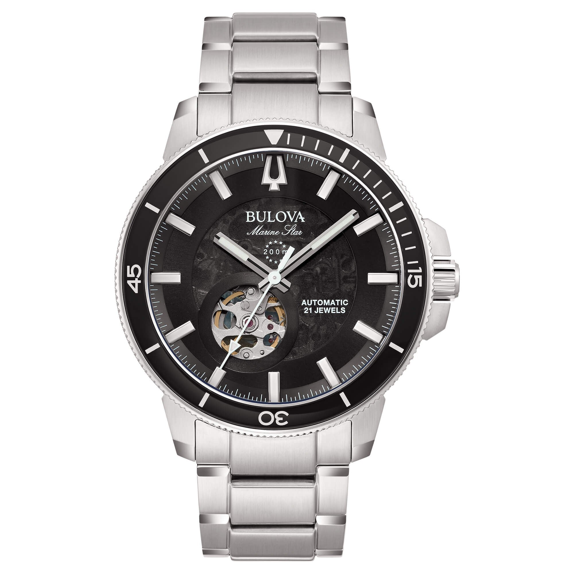 Bulova Orologio Da Uomo Automatico: Eleganza In Acciaio Con Quadrante Scheletrato
