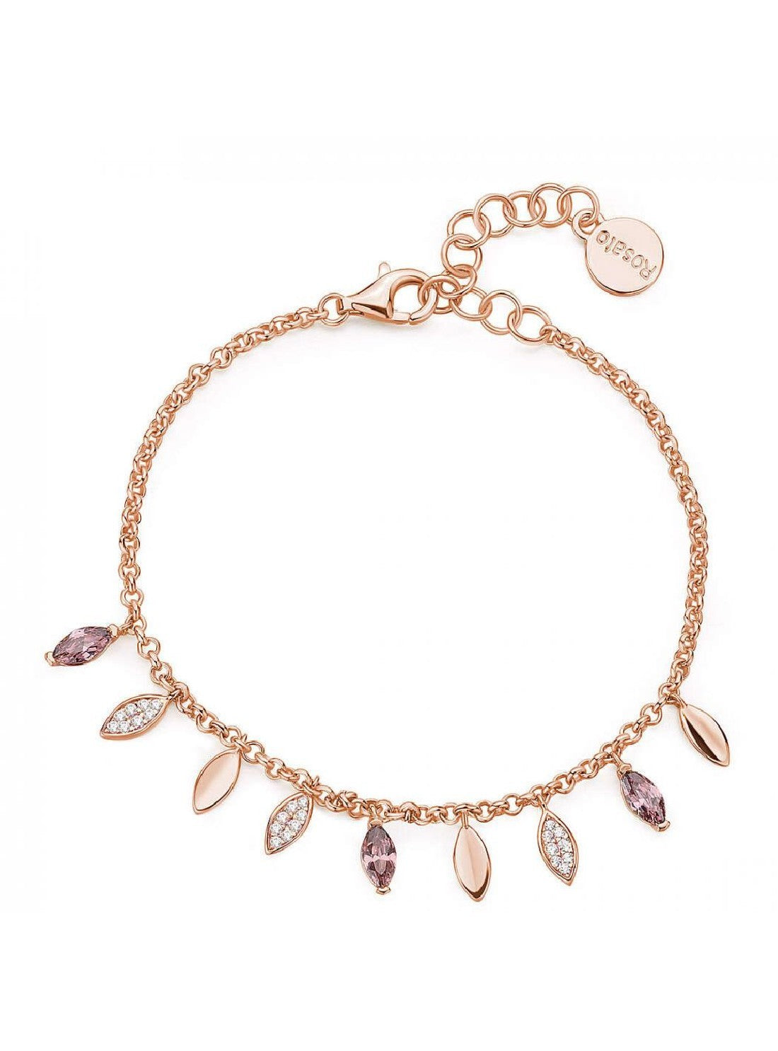 Bracciale da Donna Argento Rosato ROS RZGA45