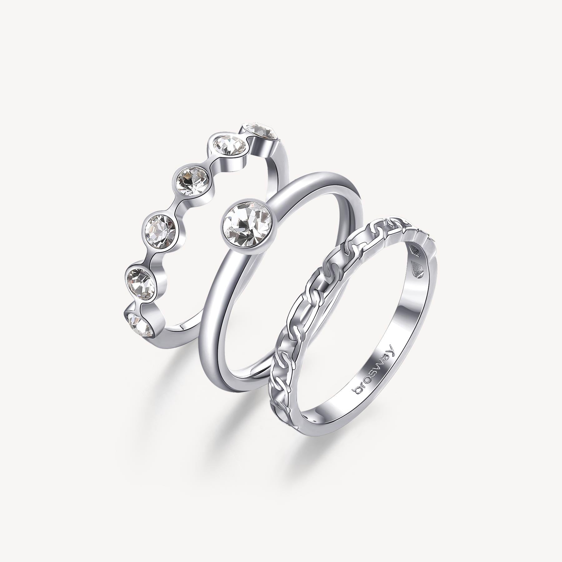 Anello da Donna Brosway Acciaio BROS BYM91B - 14