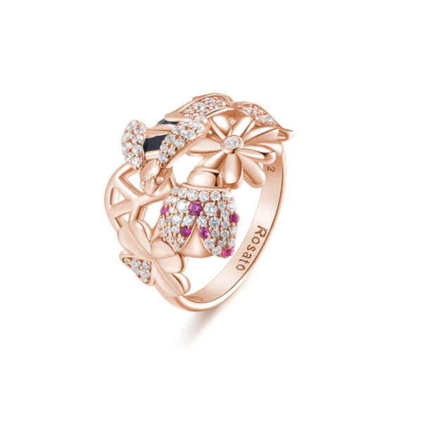 Anello da Donna Argento Rosato ROS RZGA34D