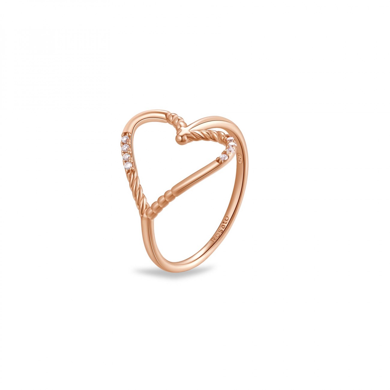 Anello da Donna Argento Rosato ROS RZGM31C