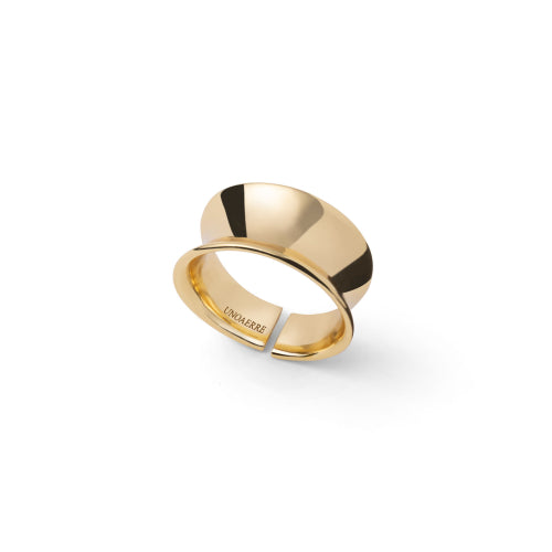 Anello a fascia dorato Unoaerre 1AR 2645