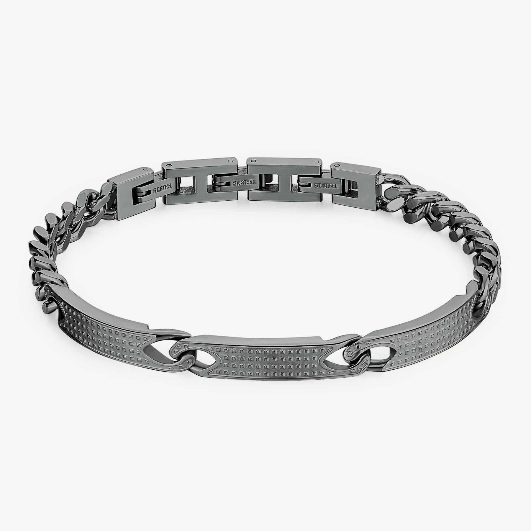 Bracciale da Uomo in Acciaio BROS BUL58