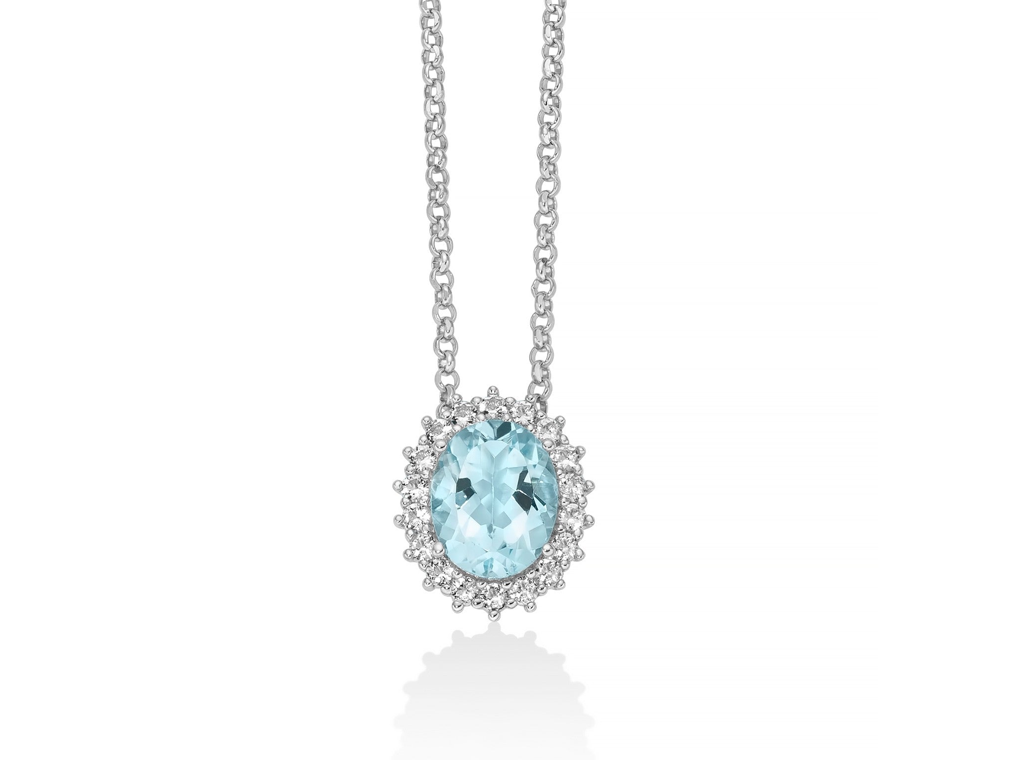 Collana da Donna Gemme del Cielo in Argento925 Miluna MIL CLD4832