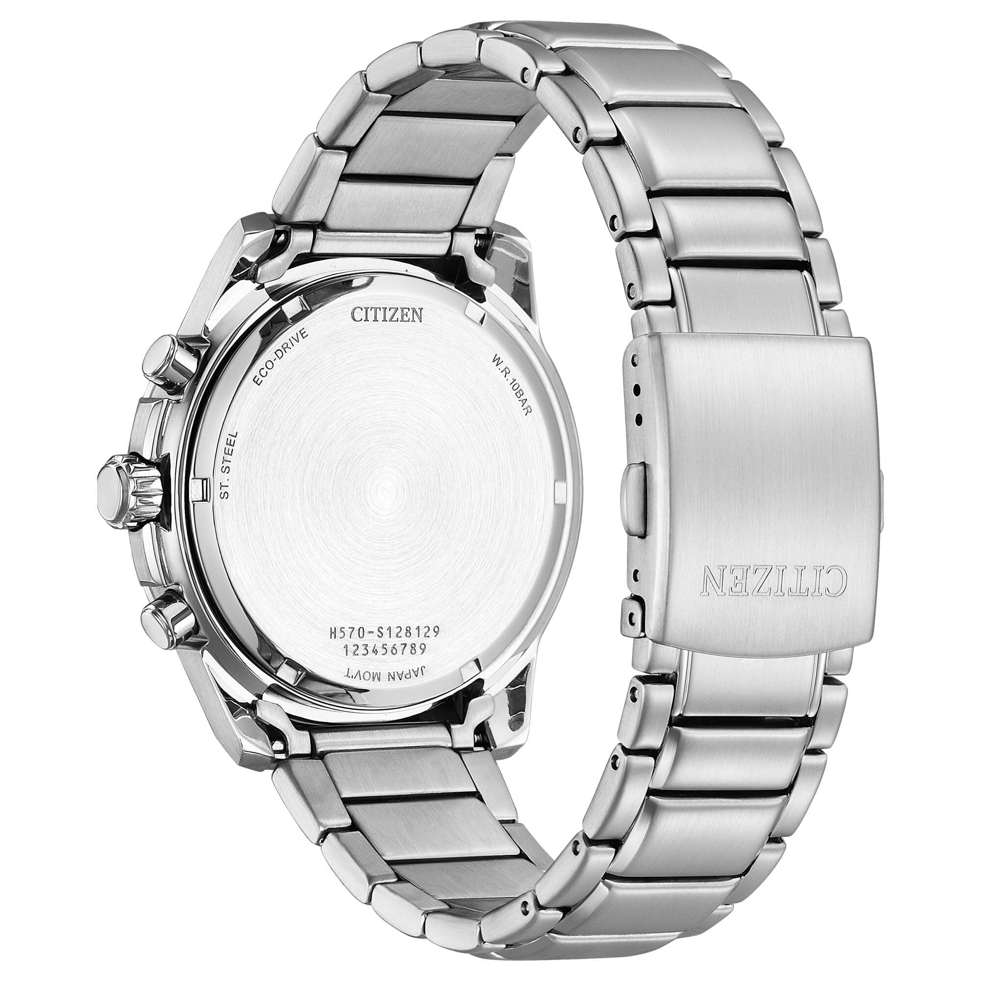 Orologio Uomo Citizen Eco Drive Crono CIT AT1190-87E