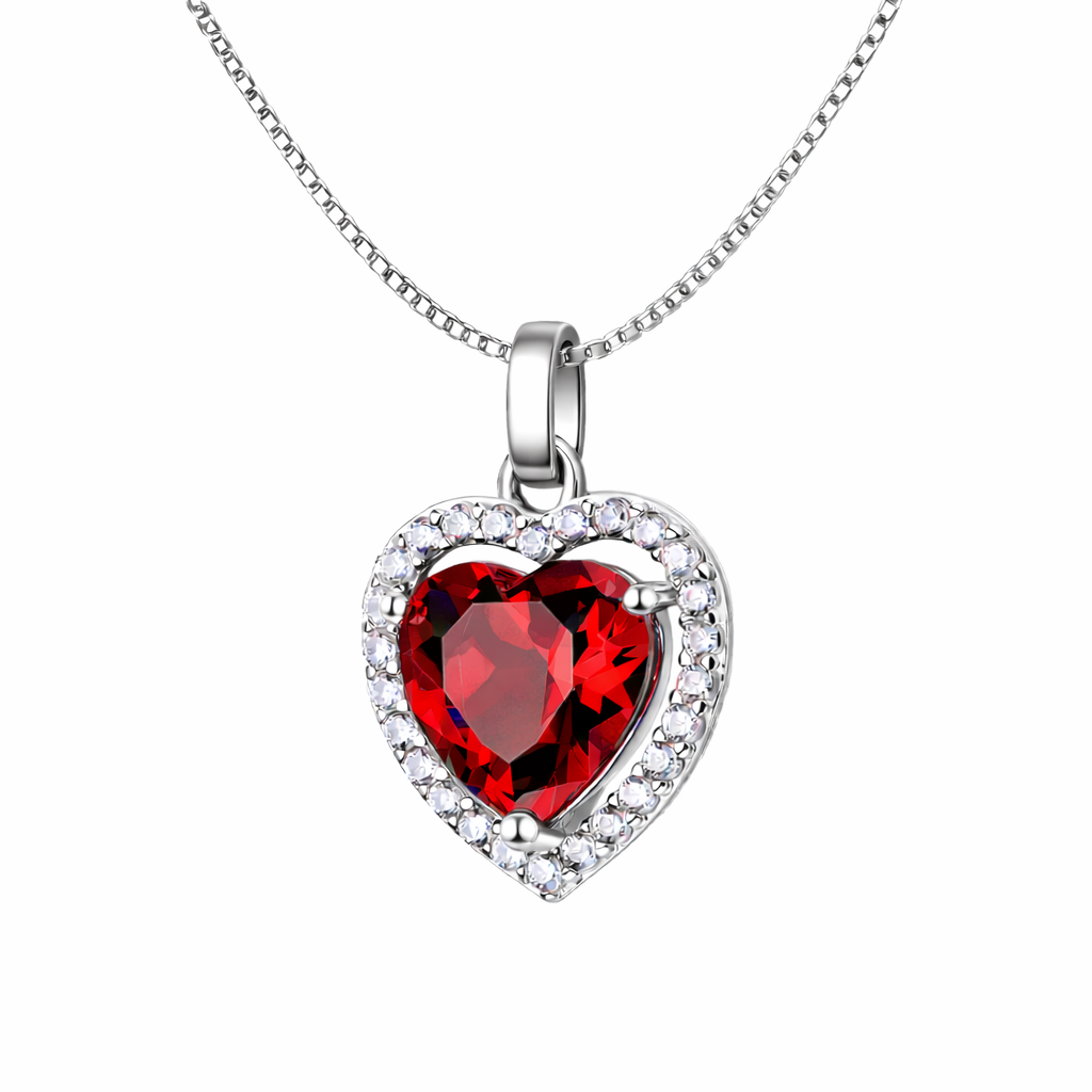 Collana da Donna Promessa con pendente a Cuore in Argento 925 Tiziano TIZ AMOR 53