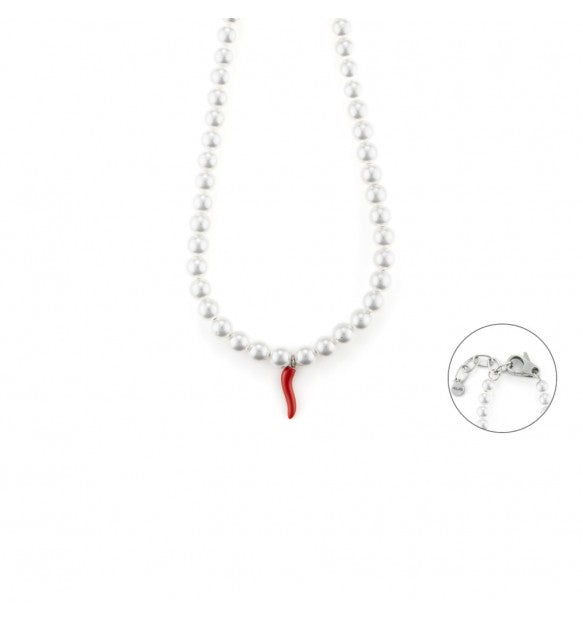 Collana 4US Cesare Paciotti perle uomo 4UCL6837