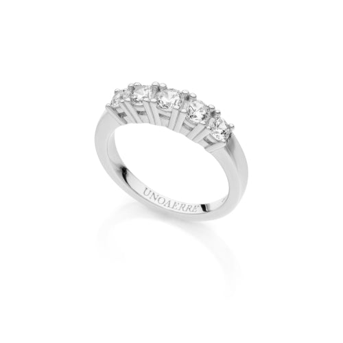 Anello in argento e zirconi Unoaerre 1AR 6235