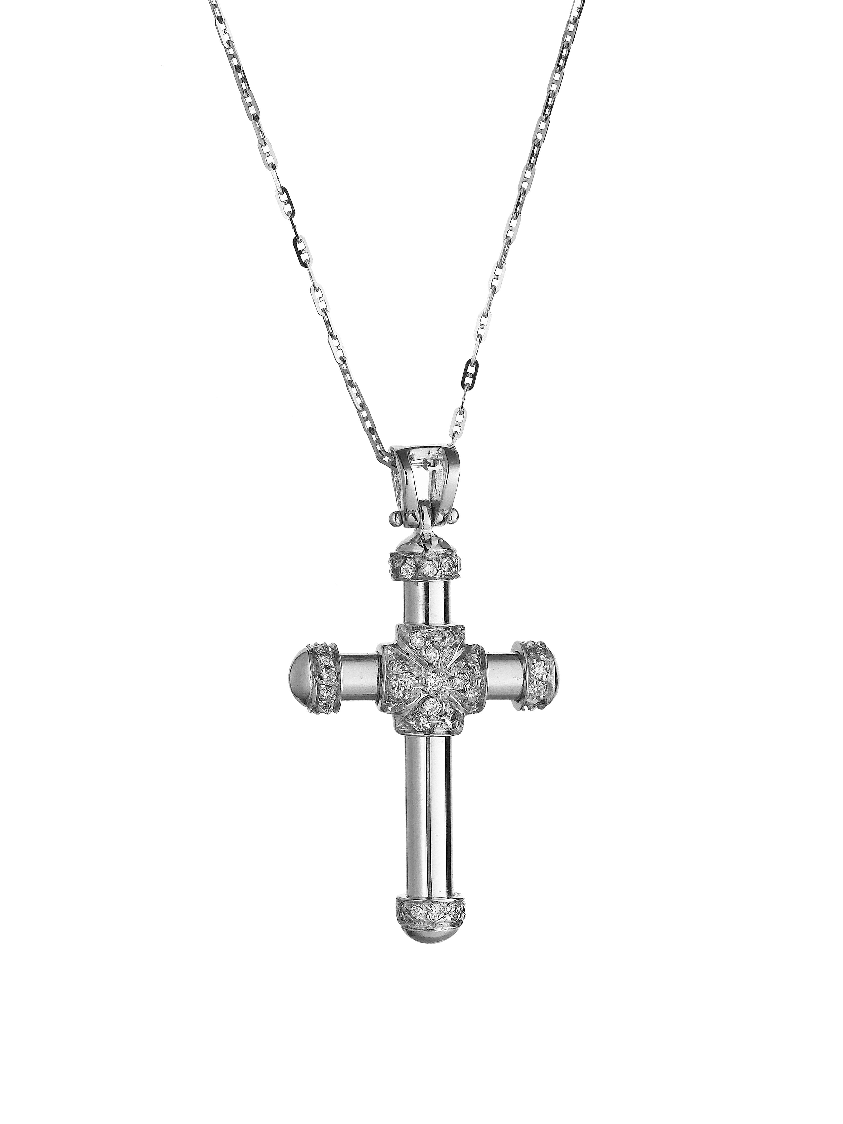 Collana da Uomo in oro 18Kt e diamanti SAR GIOIELLI CR UM/RB
