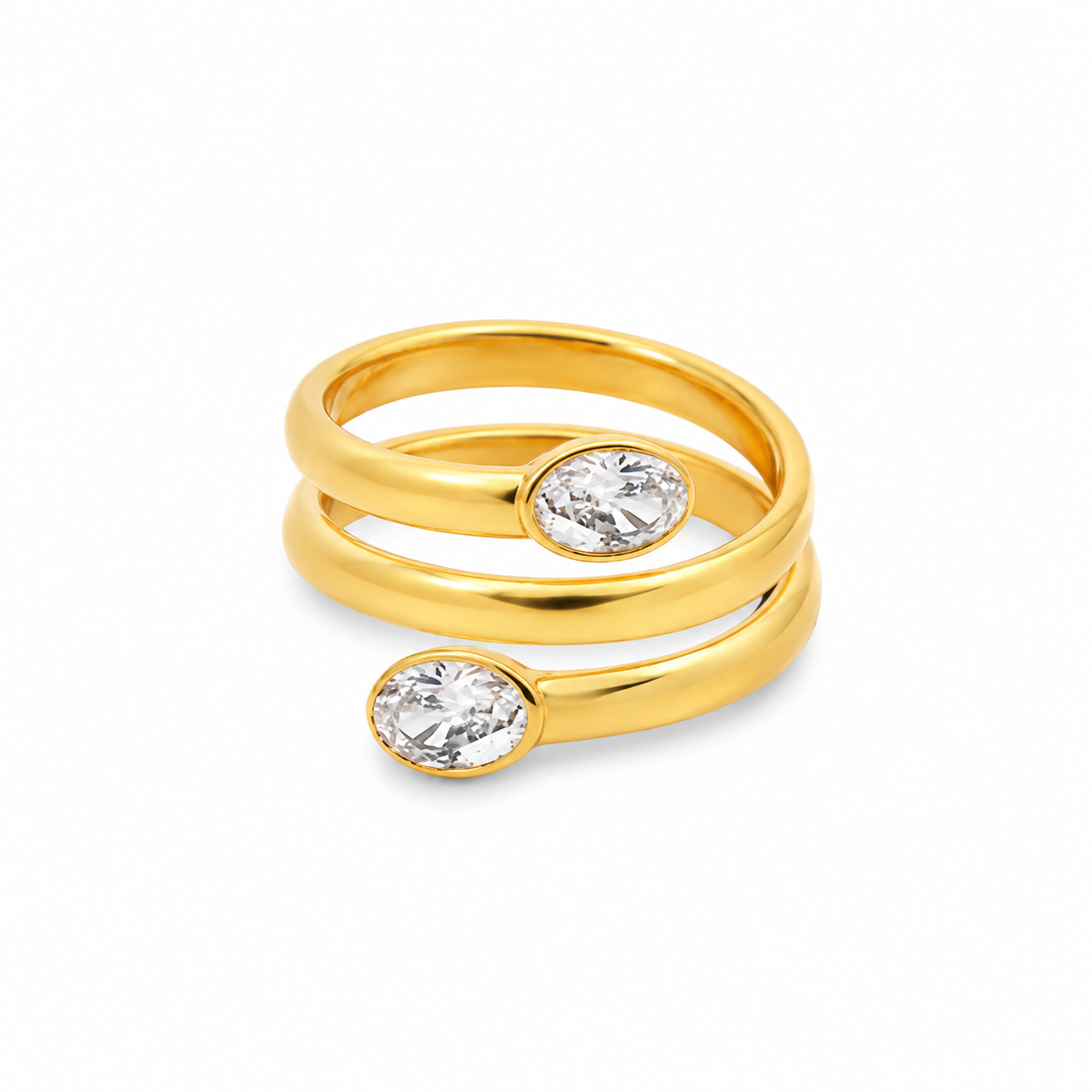 Anello da Donna Snake Oval Cut Argento 925 collezione Alma Rue de Mille RDM AN-039 M6 AU
