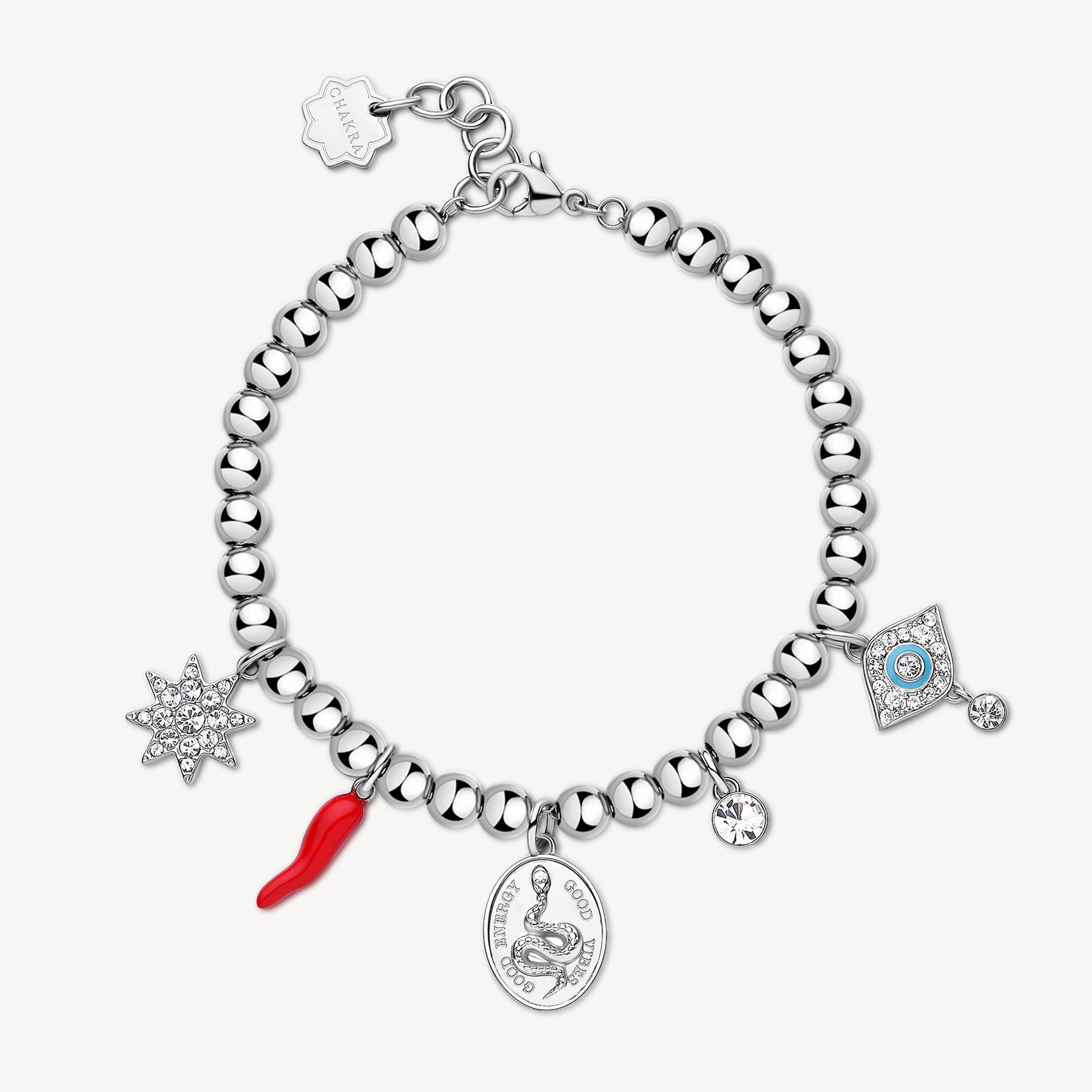 Bracciale da Donna CHAKRA MISTICI IN Acciaio BROS BHKB148