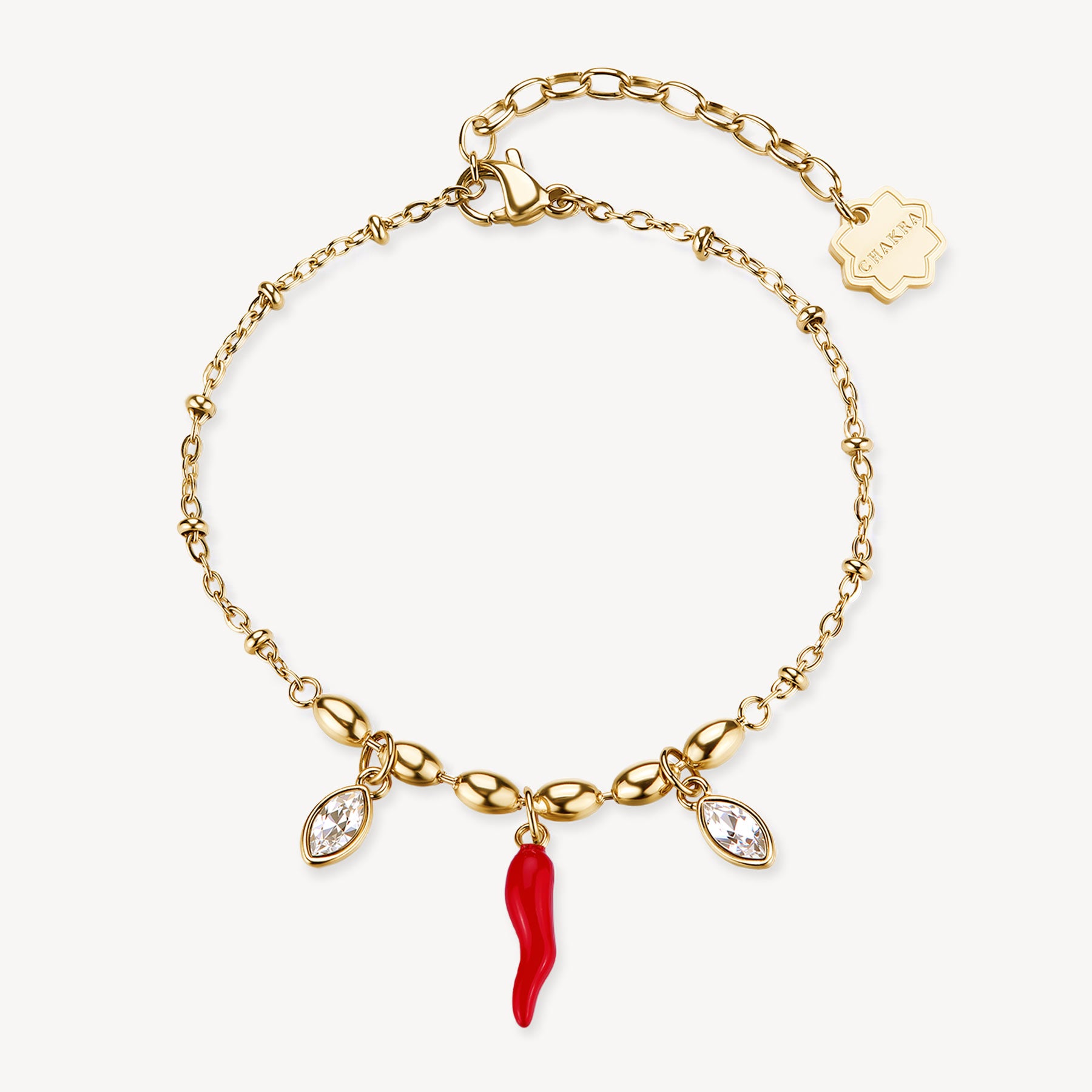 Bracciale Donna CHAKRA PORTAFORTUNA IN Acciaio BROS BHKB272