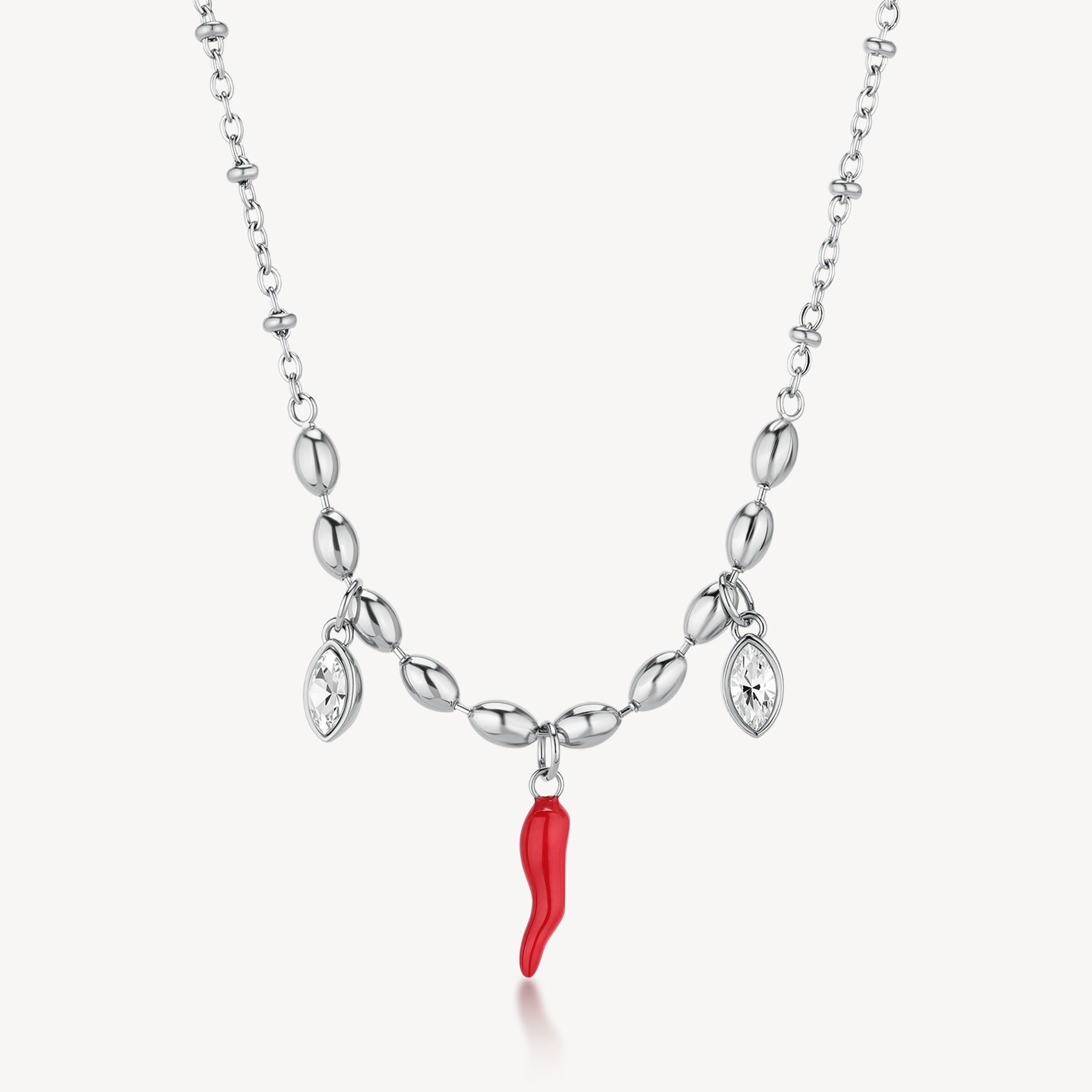 Collana da Donna CHAKRA Portafortuna Acciaio BROS BHKN169