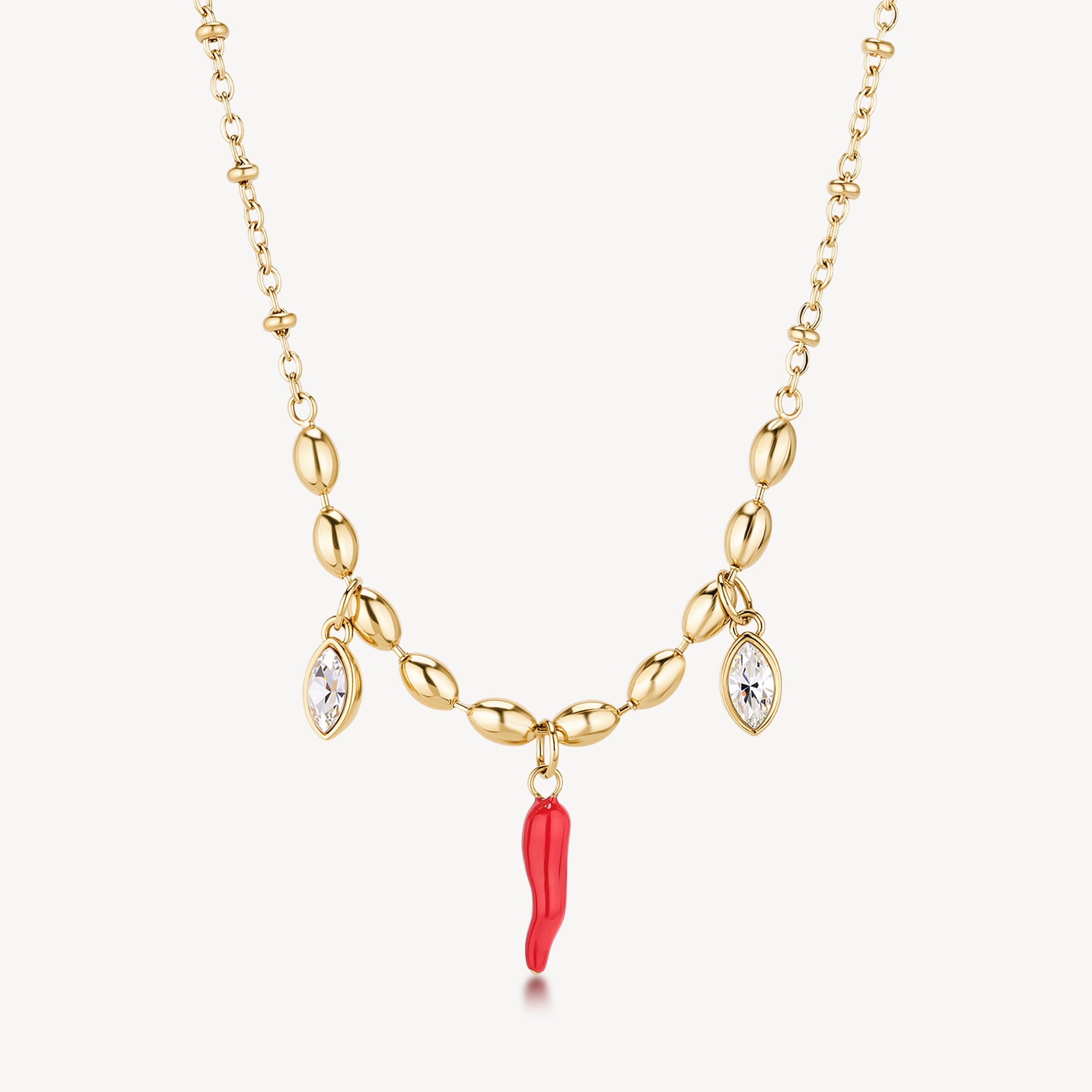 Collana da Donna CHAKRA Portafortuna Acciaio BROS BHKN170