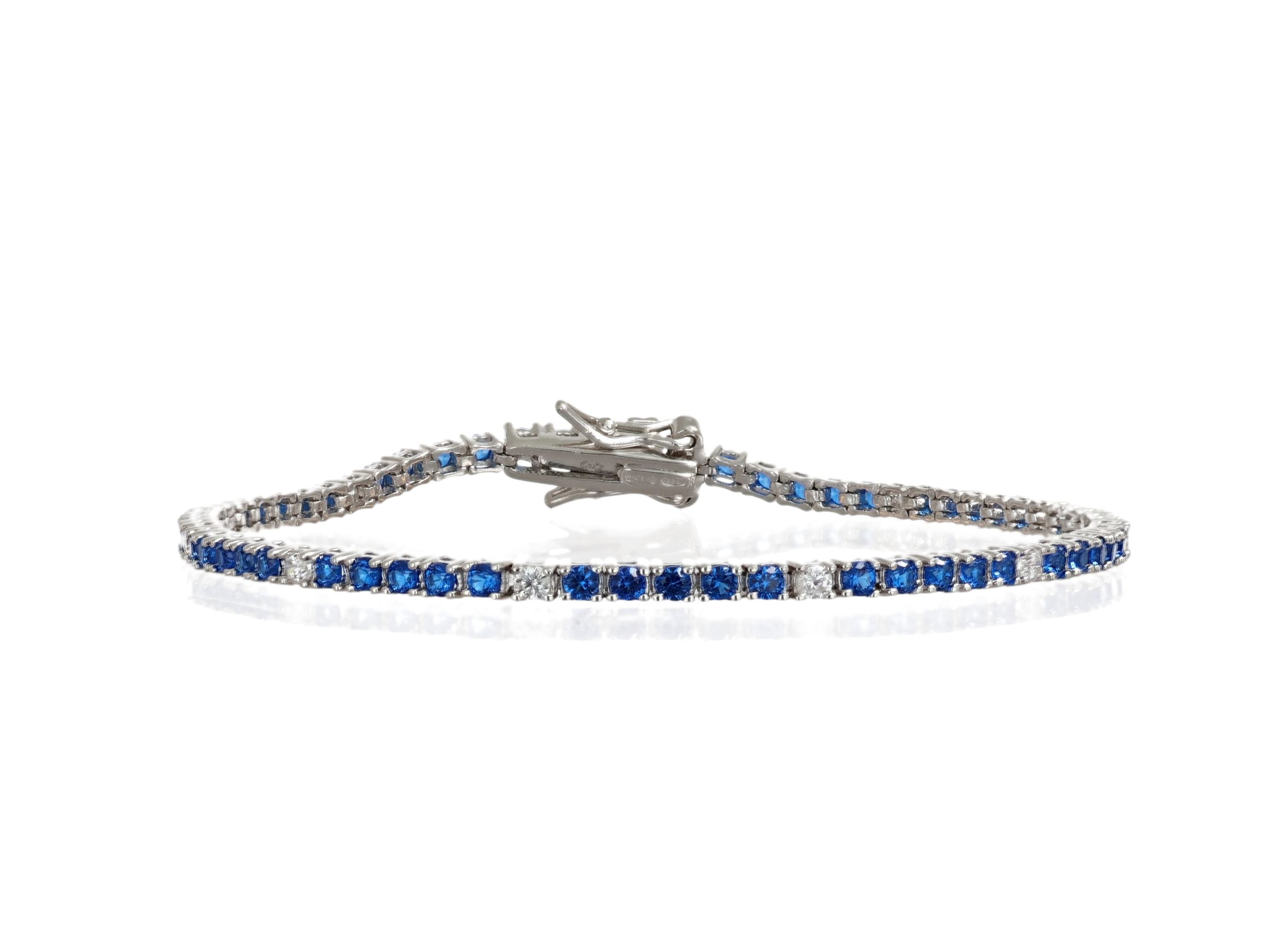 Bracciale Unisex Tennis in Argento 925 TIZ AGTEN