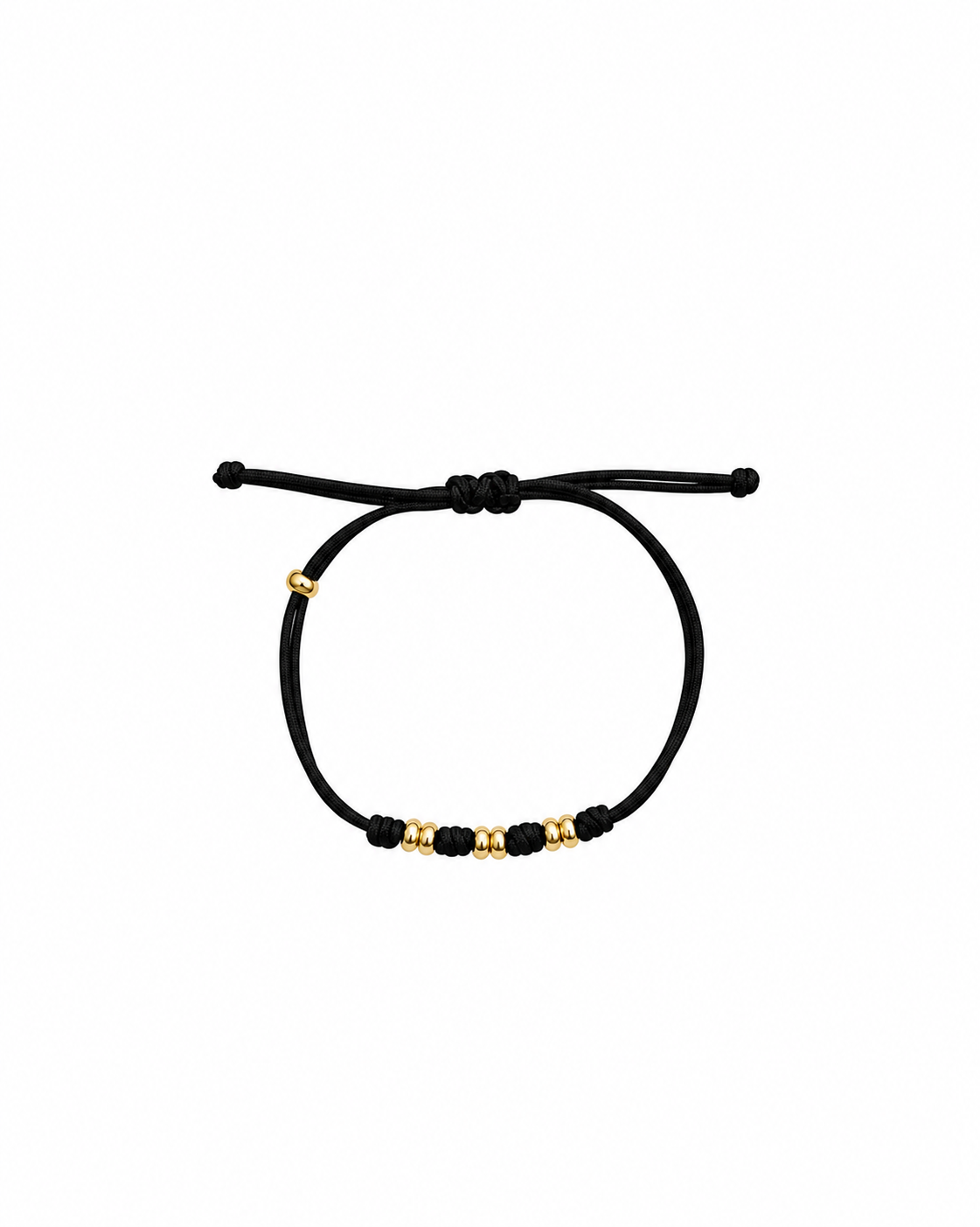 Bracciale da Donna soft cord Rondelle base per charm in Argento 925 Rue de Mille RDM CB-LBR TS4