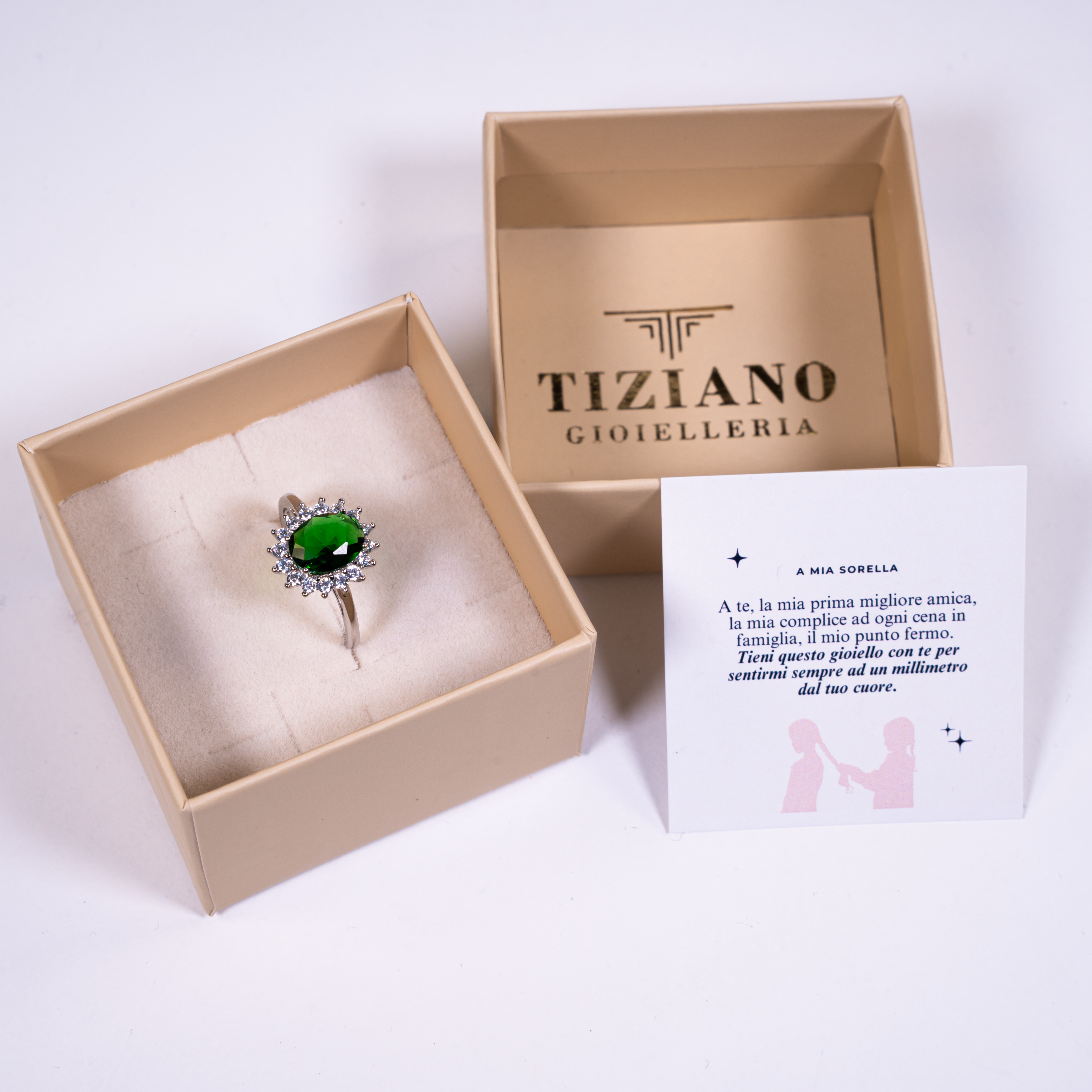 Anello "Amore Eterno" – Il Regalo Perfetto per la Sorella
