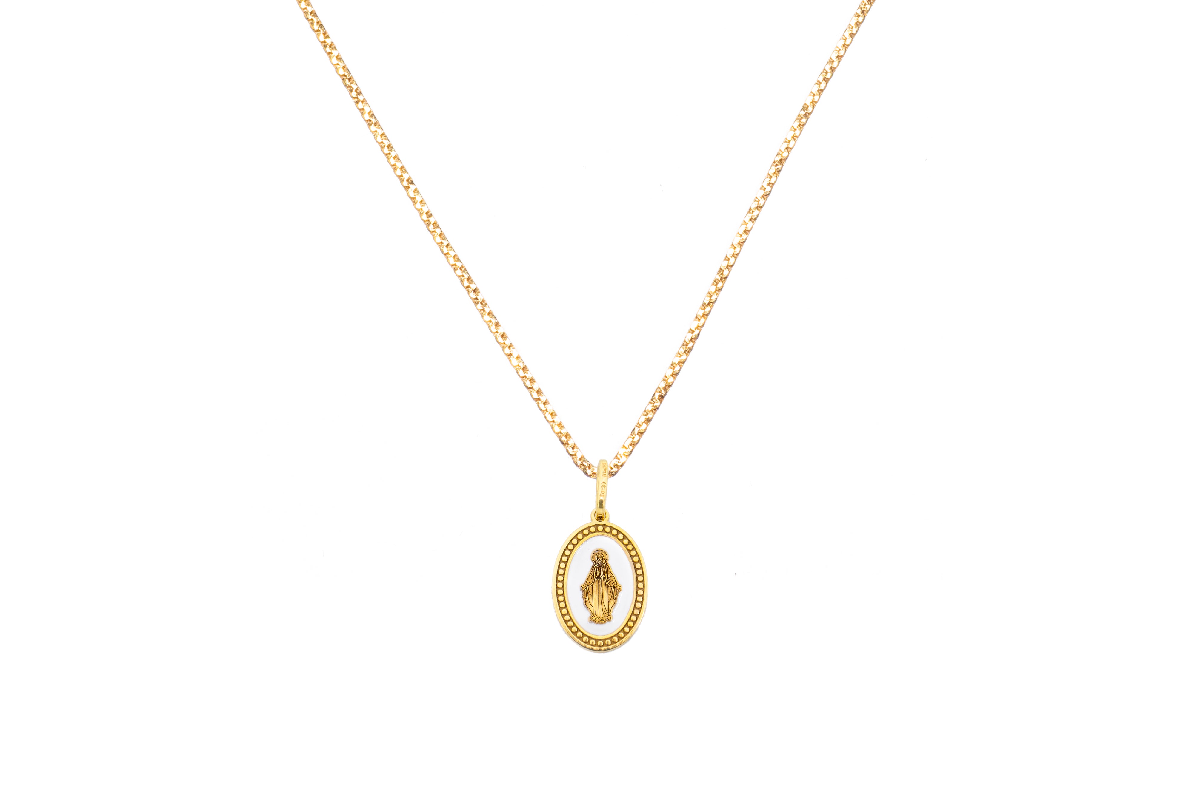 Collana Protezione da Donna Smaltata in Argento 925 TIZ AGCND 39