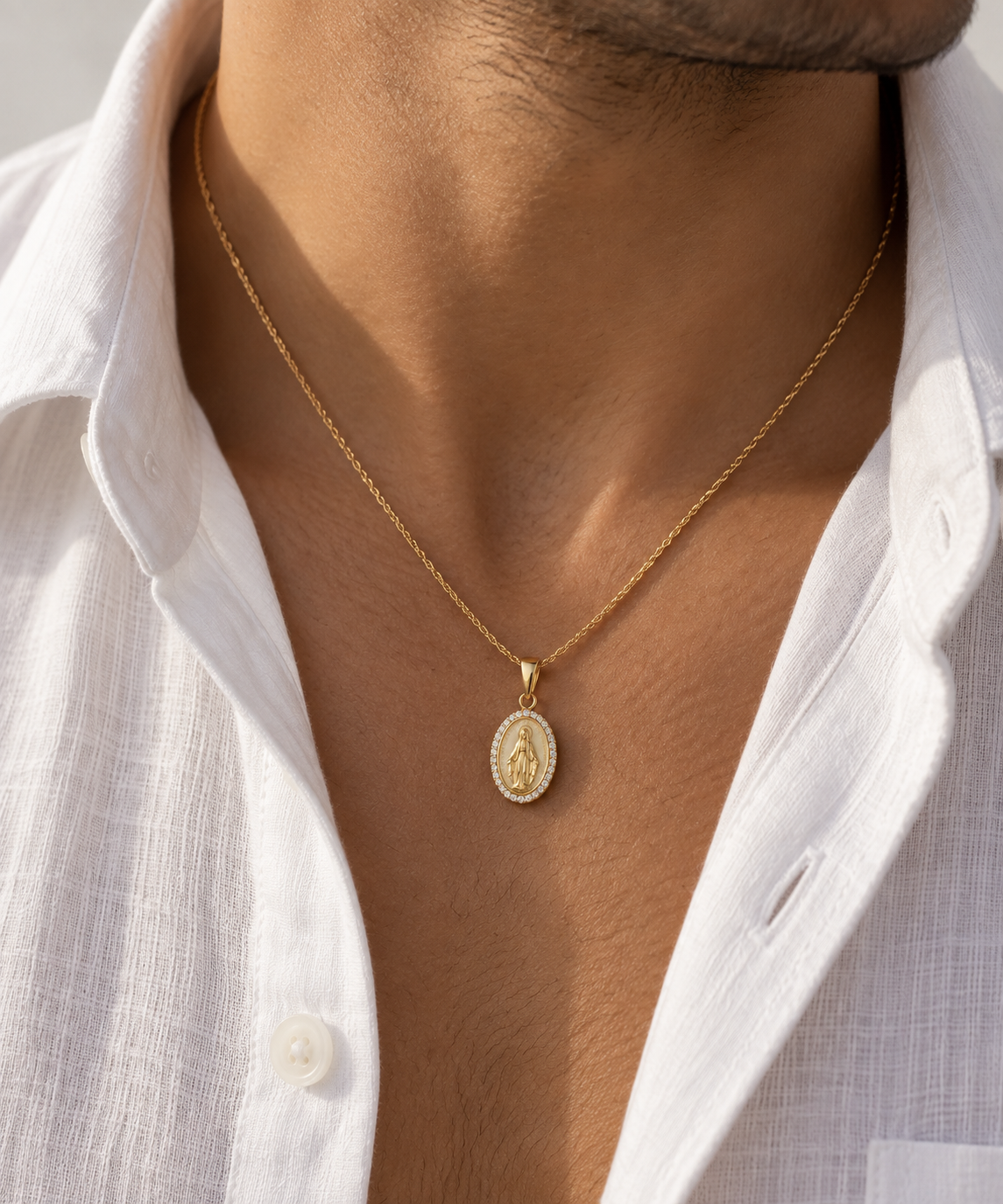 Herrenanhänger Windrose aus 18 Karat Gold Tiziano TIZ ORCND 104