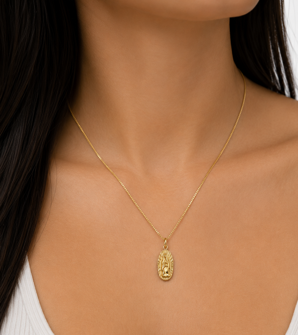 Pendente Unisex Madonna in oro 18Kt Tiziano TIZ ORCND 598