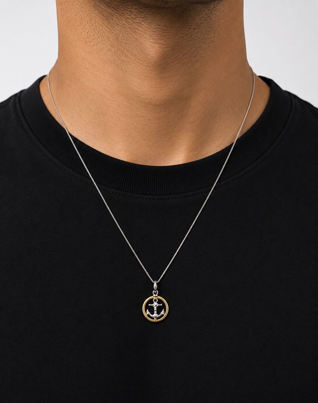 Pendente Uomo Ancora in oro 18Kt Tiziano TIZ ORCND 395