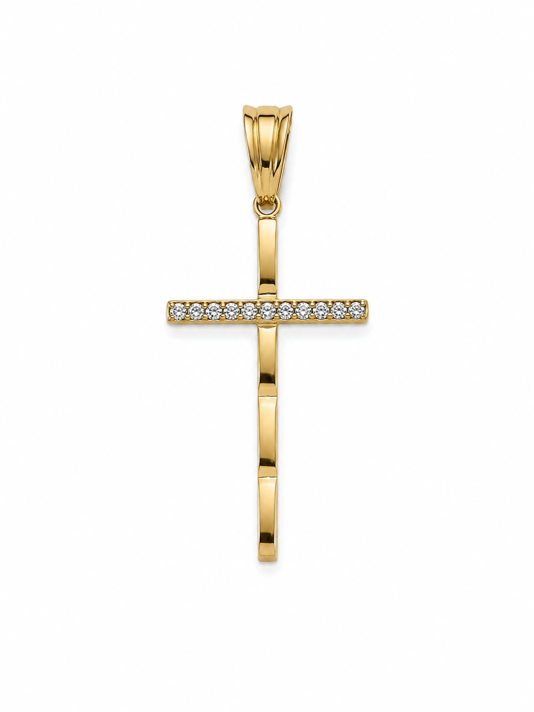 Damen-Kreuzanhänger aus 18 Karat Gold TIZIANO TIZ ORCND 455