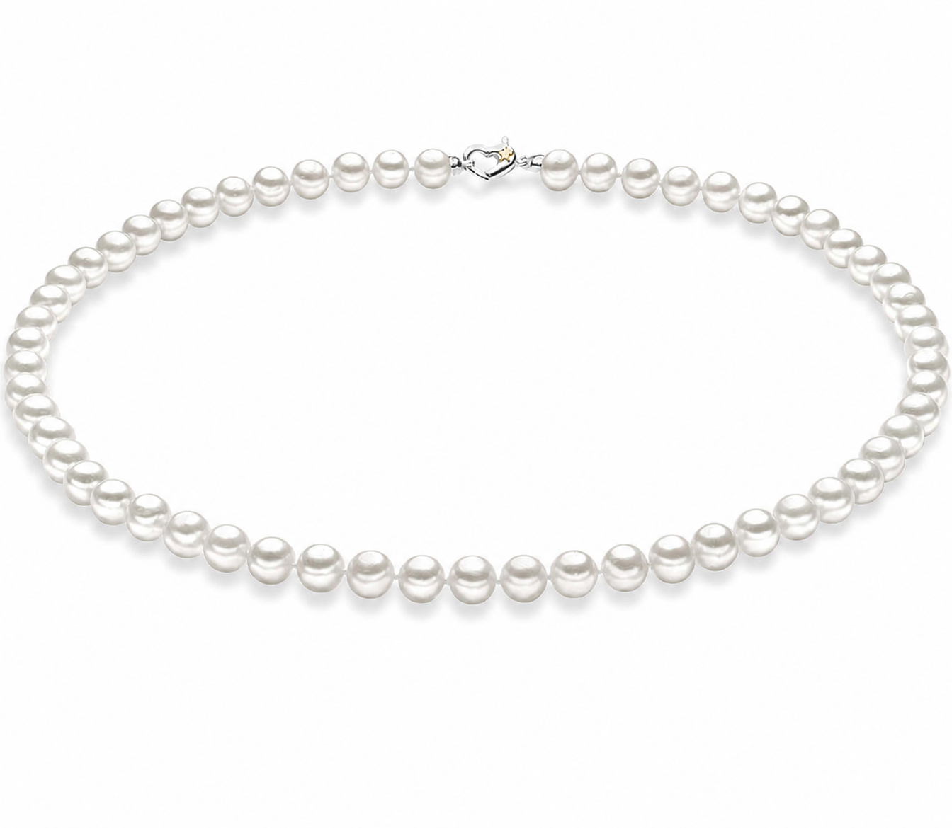 Collana Filo Perle in Oro e Argento 925 Comete COM FWQ312