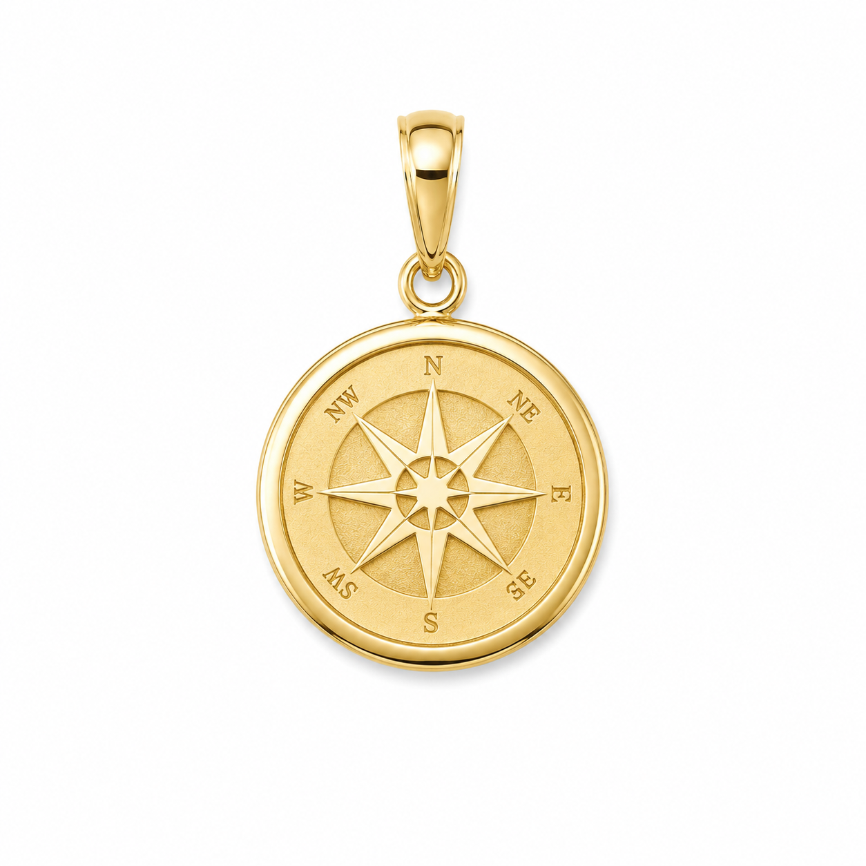 Pendente Uomo Rosa dei Venti in oro 18Kt Tiziano TIZ ORCND 104