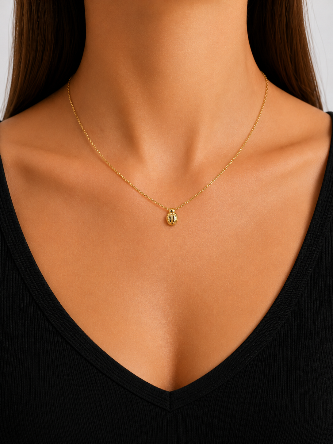 Collana Coccinella da Donna in oro 18Kt TIZIANO TIZ ORCOLL 137