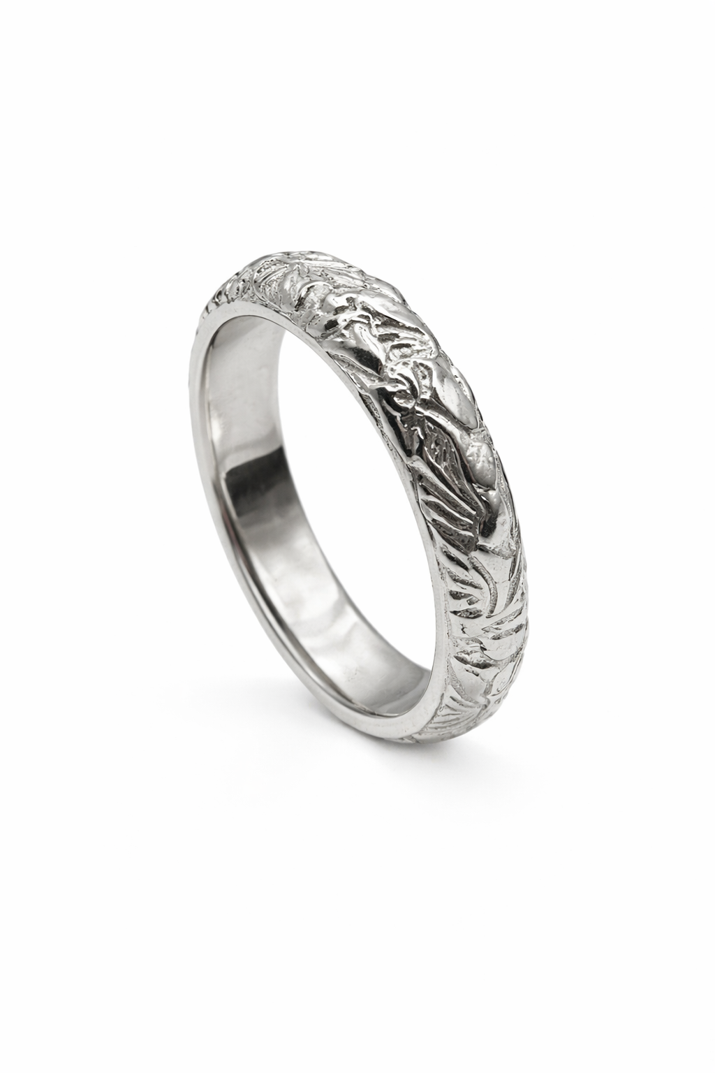 Fedina Unisex Martellata in Argento 925 Tiziano TIZ FEDIN 12