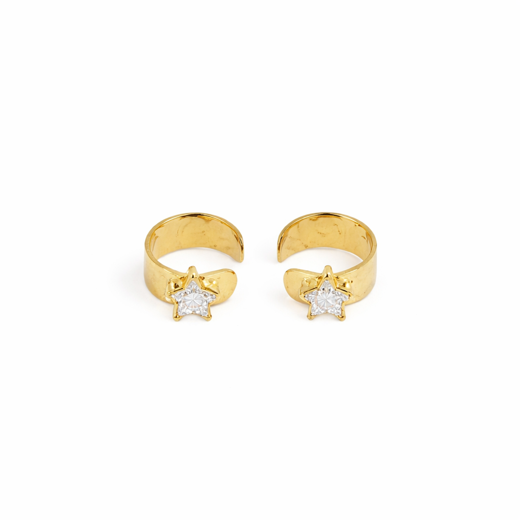 Earcuff da Donna Deah in Acciaio ZAG ZAG SEC26517-01WHT