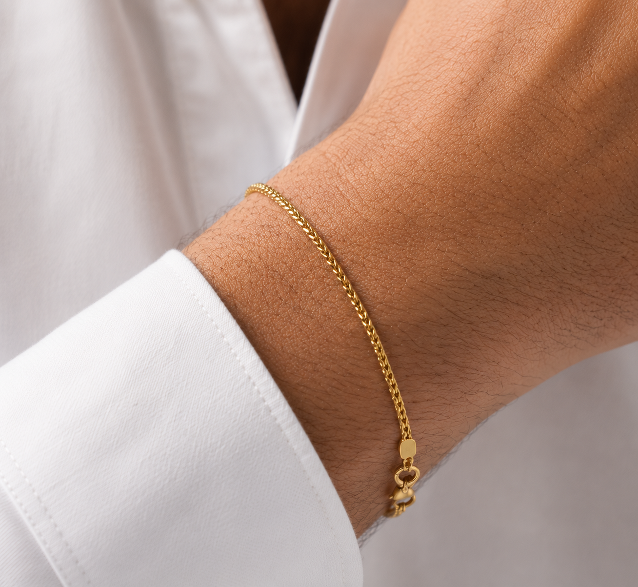 Unisex Armband Spiga aus 18kt Gold TIZIANO TIZ ORBR 12