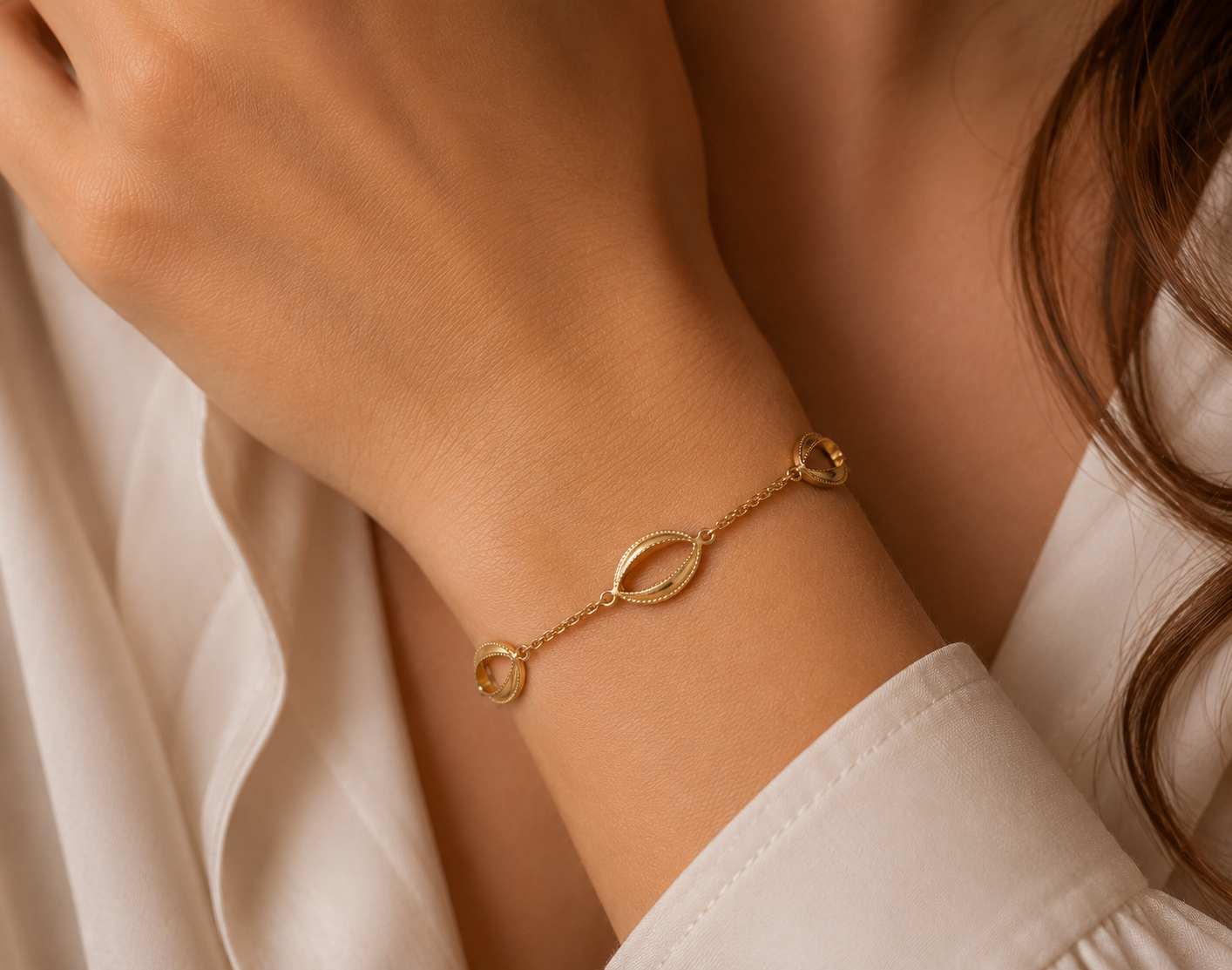 Bracciale da Donna in oro 18Kt TIZIANO TIZ ORBR 273