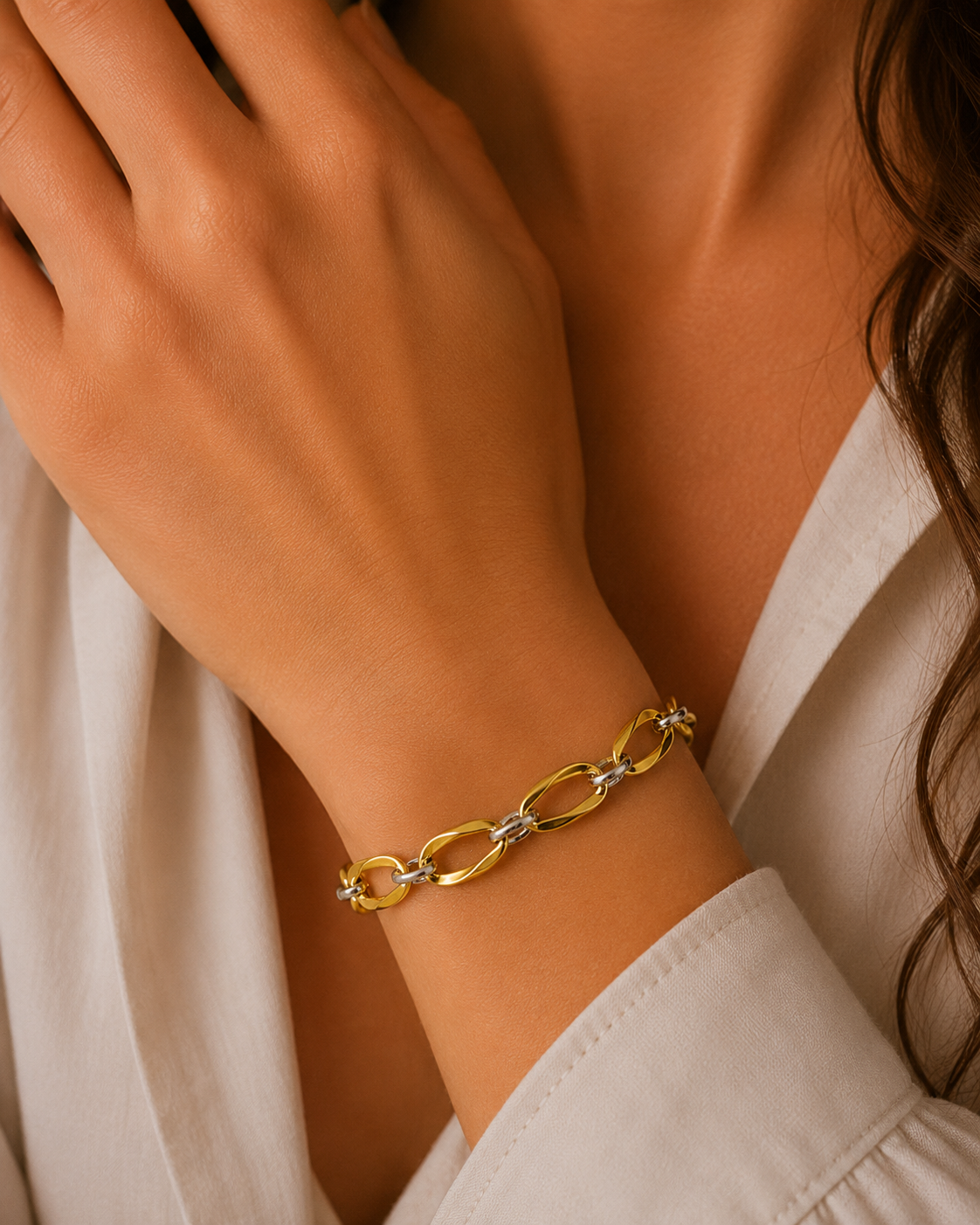 Bracciale da Donna in oro 18Kt TIZIANO TIZ ORBR 202
